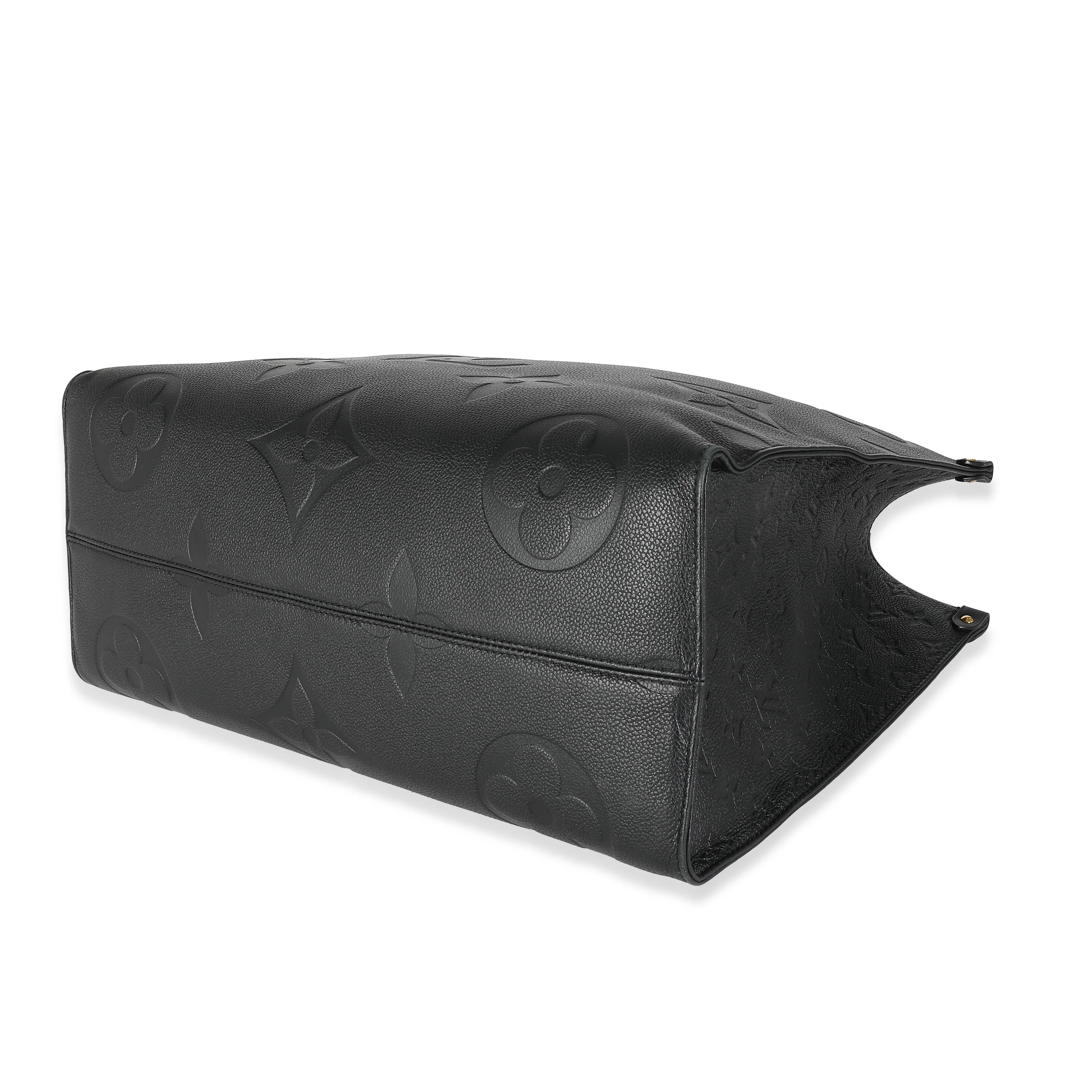 Black Monogram Empreinte Onthego GM - Image 7