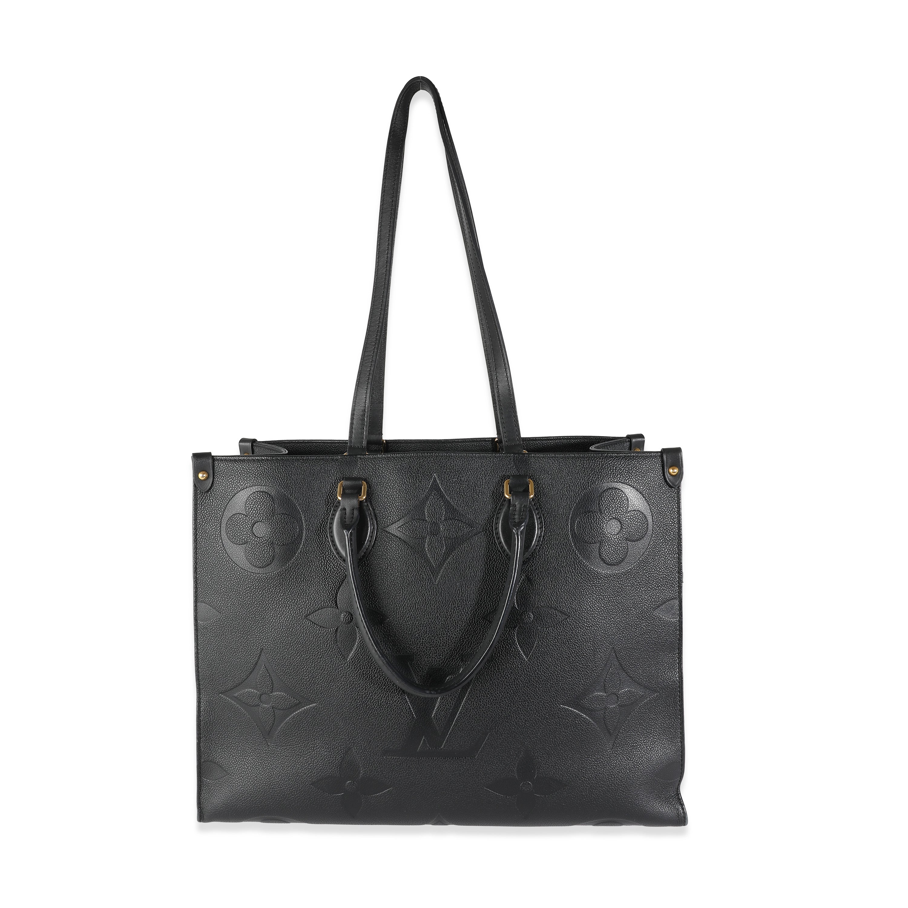 Black Monogram Empreinte Onthego GM - Image 8