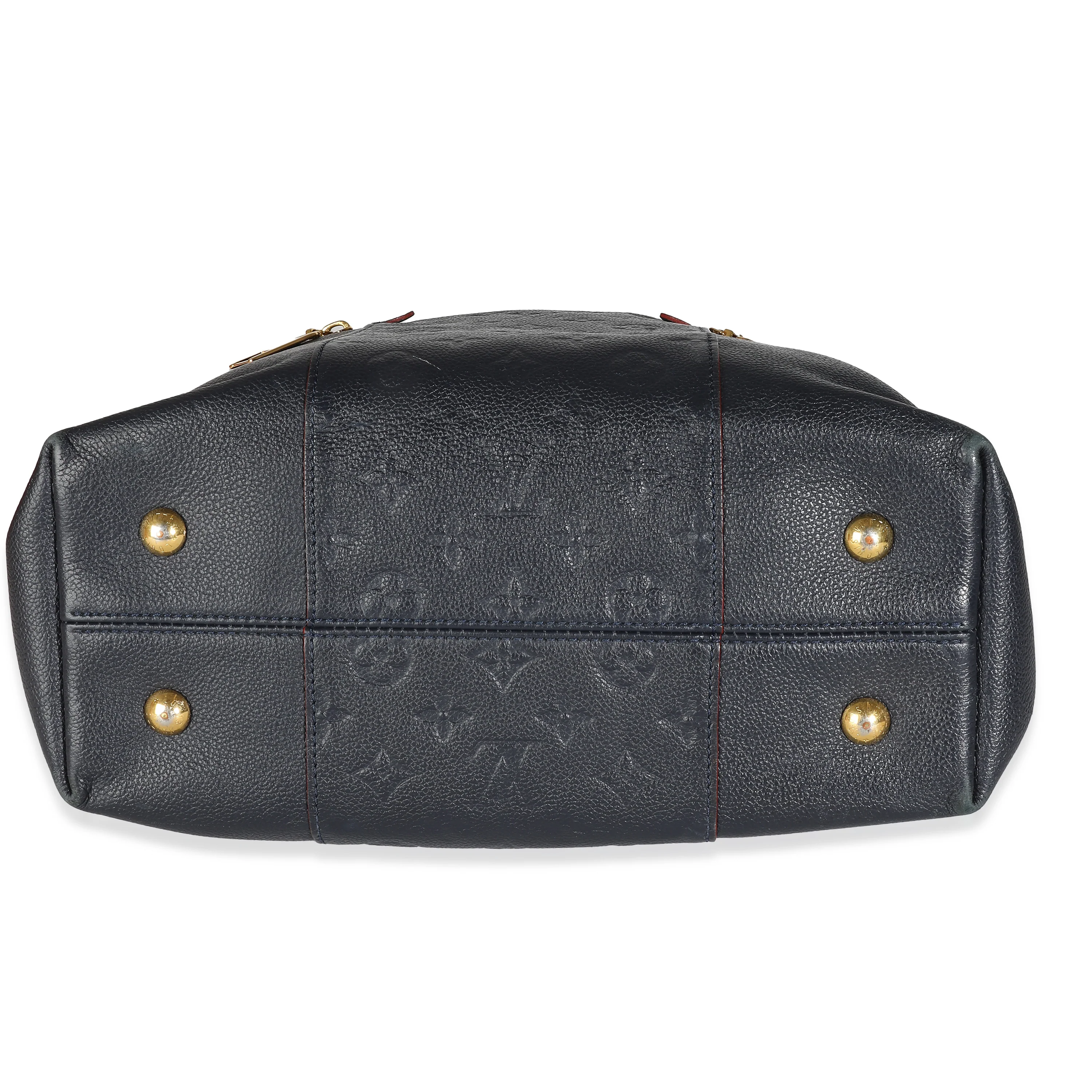Marine Rouge Monogram Empreinte Melie Hobo - Image 7