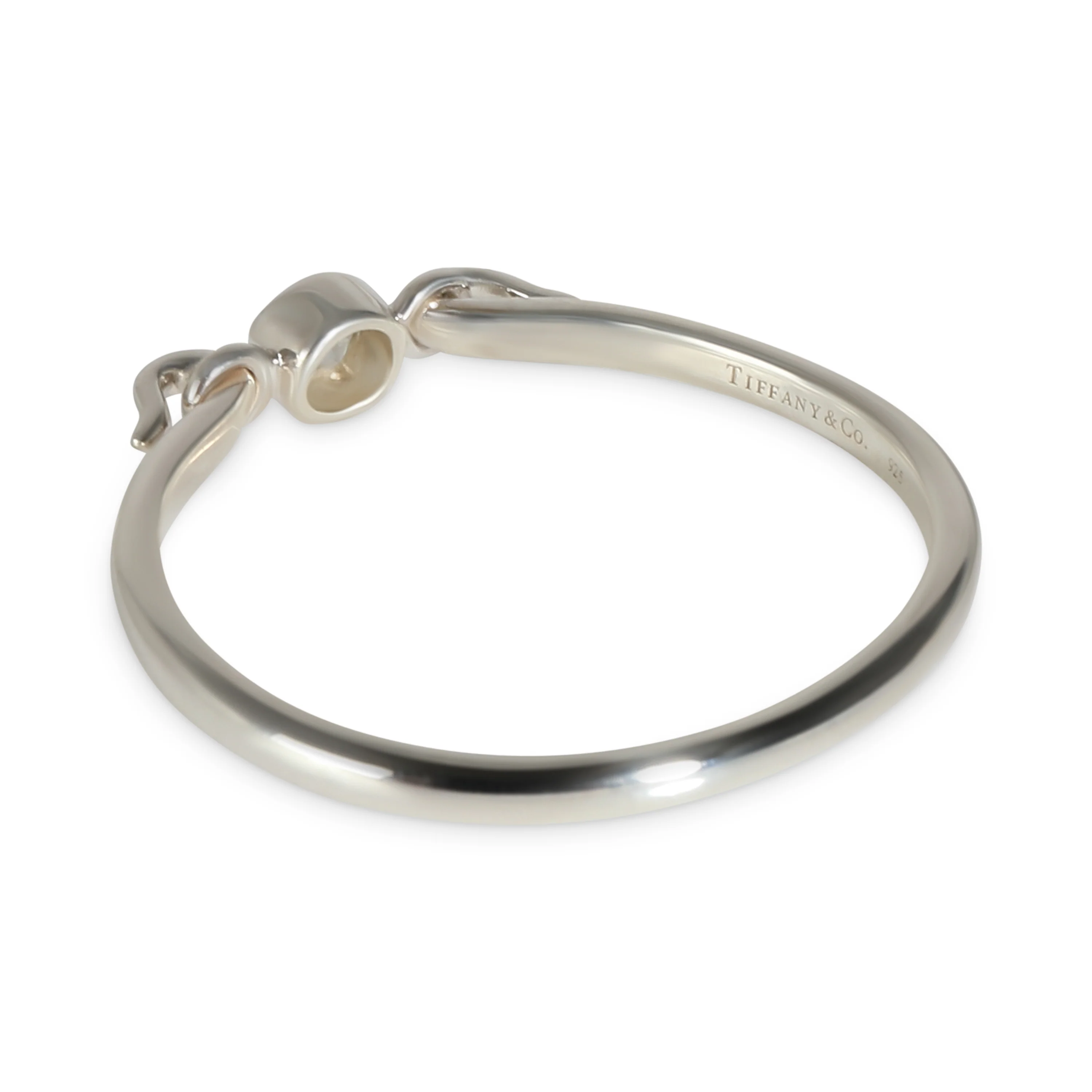 Elsa Peretti Fashion Ring in  Sterling Silver 0.1 CTW - Image 3