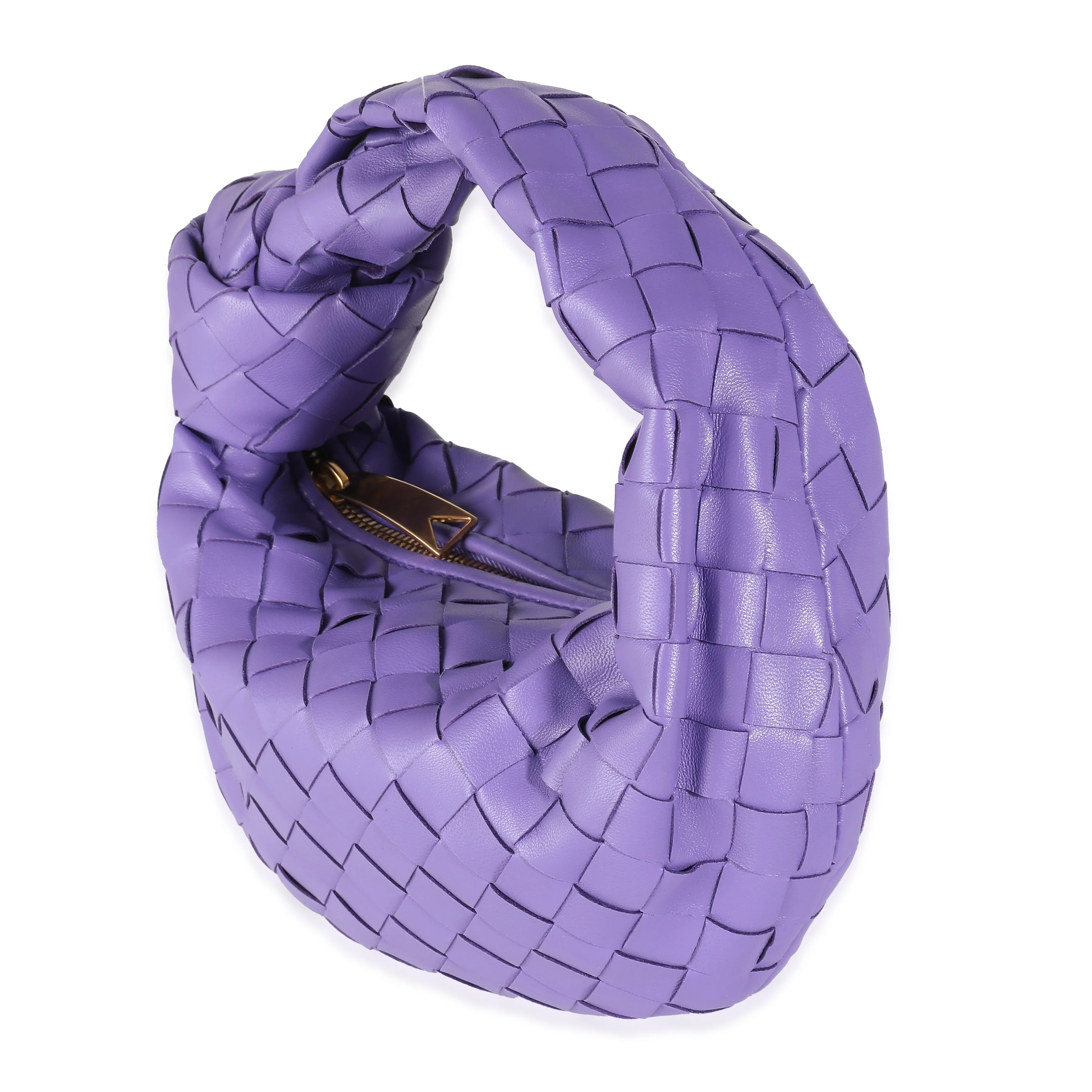 Lavender Intrecciato Nappa Mini Jodie - Image 2