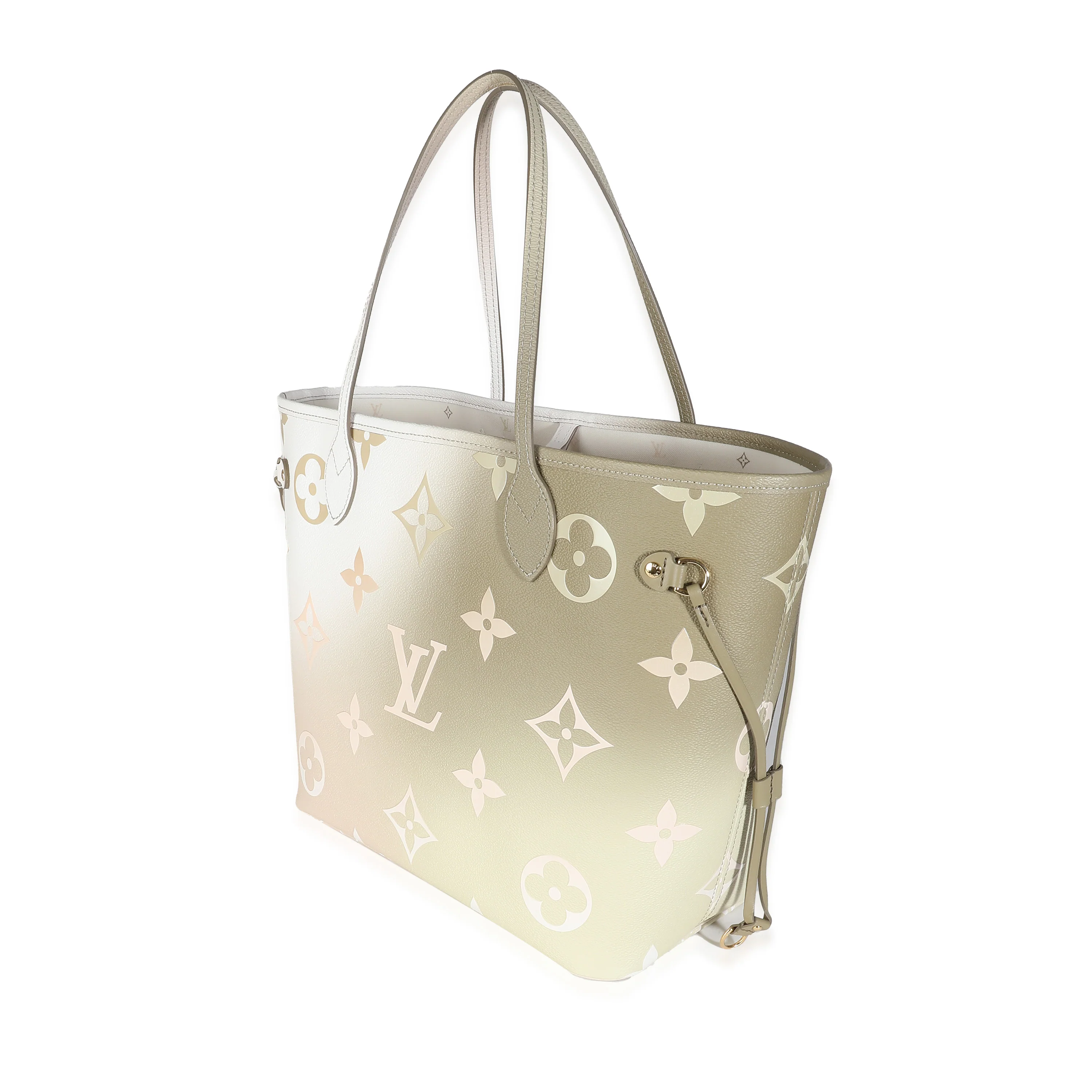 Sunset Kaki Monogram Giant Spring In The City Neverfull MM - Image 2
