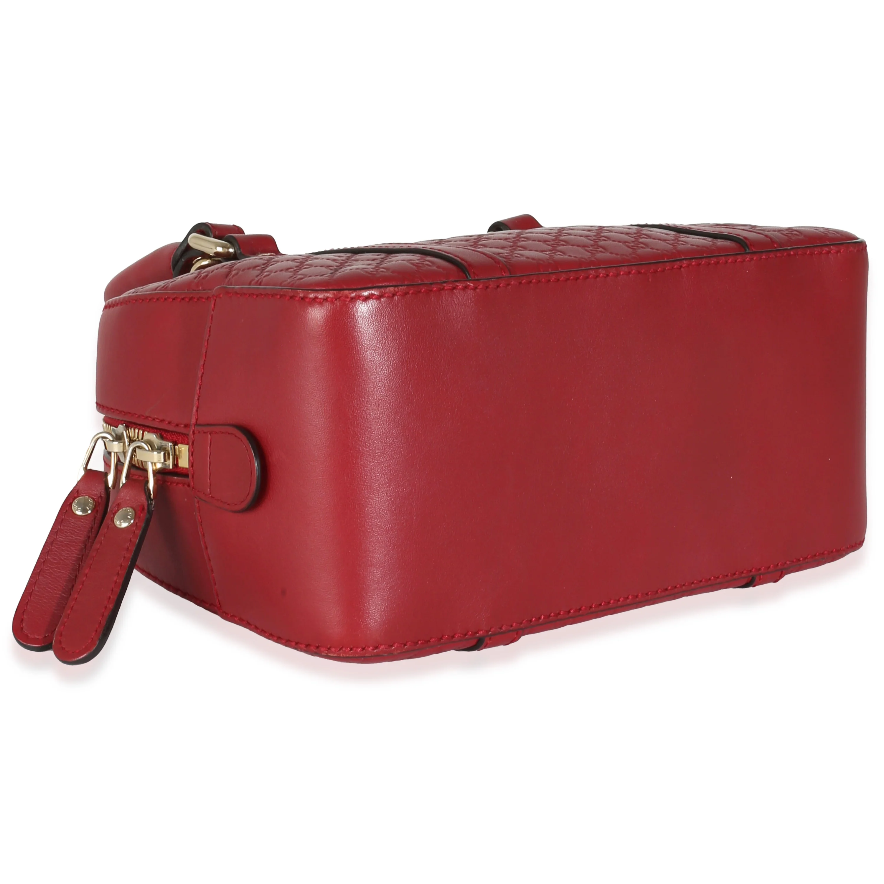 Red Microguccissima Small Bowling Bag - Image 6
