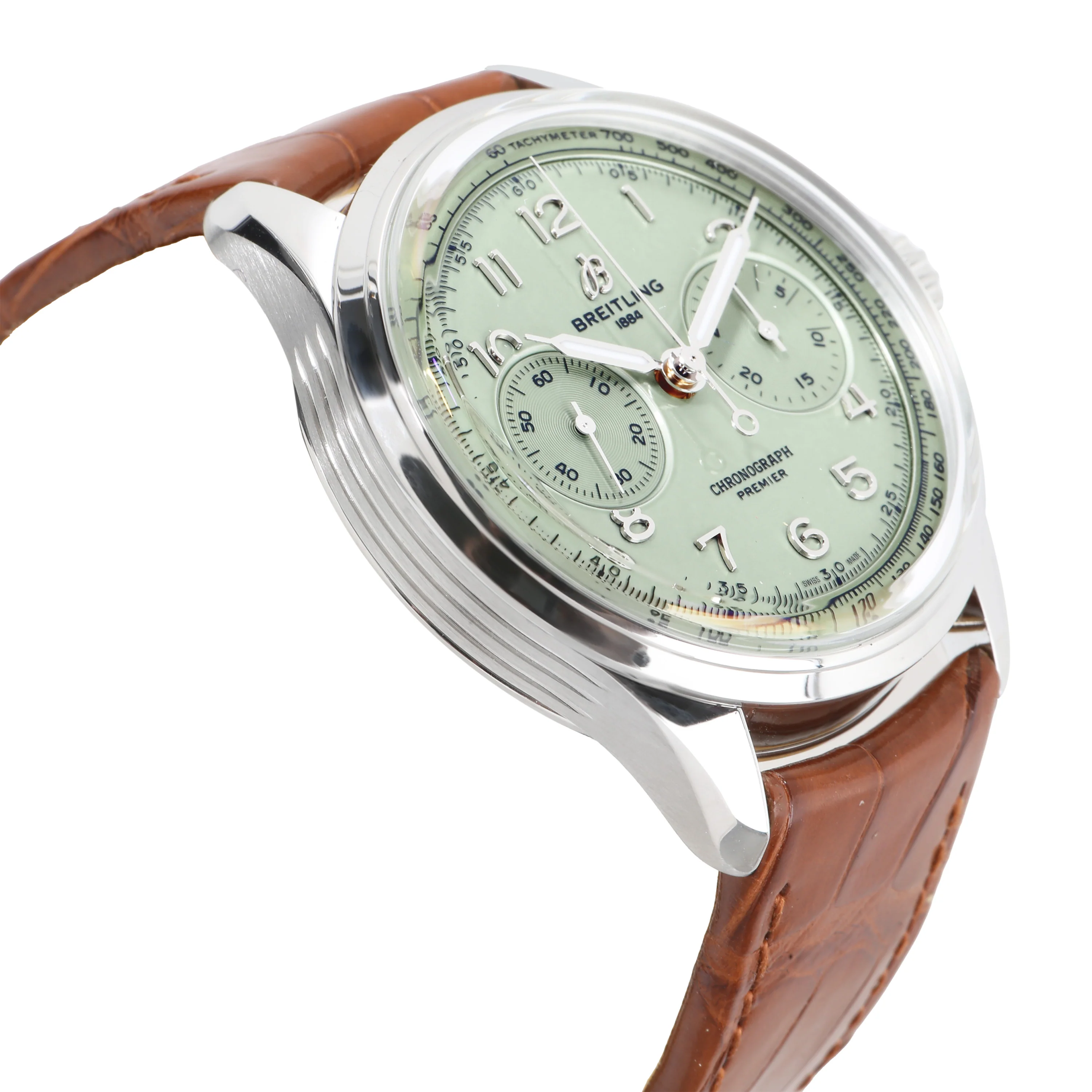 AB0930D31L1P1 Premier B09 Chrono Mens Watch in Stainless Steel - Image 2