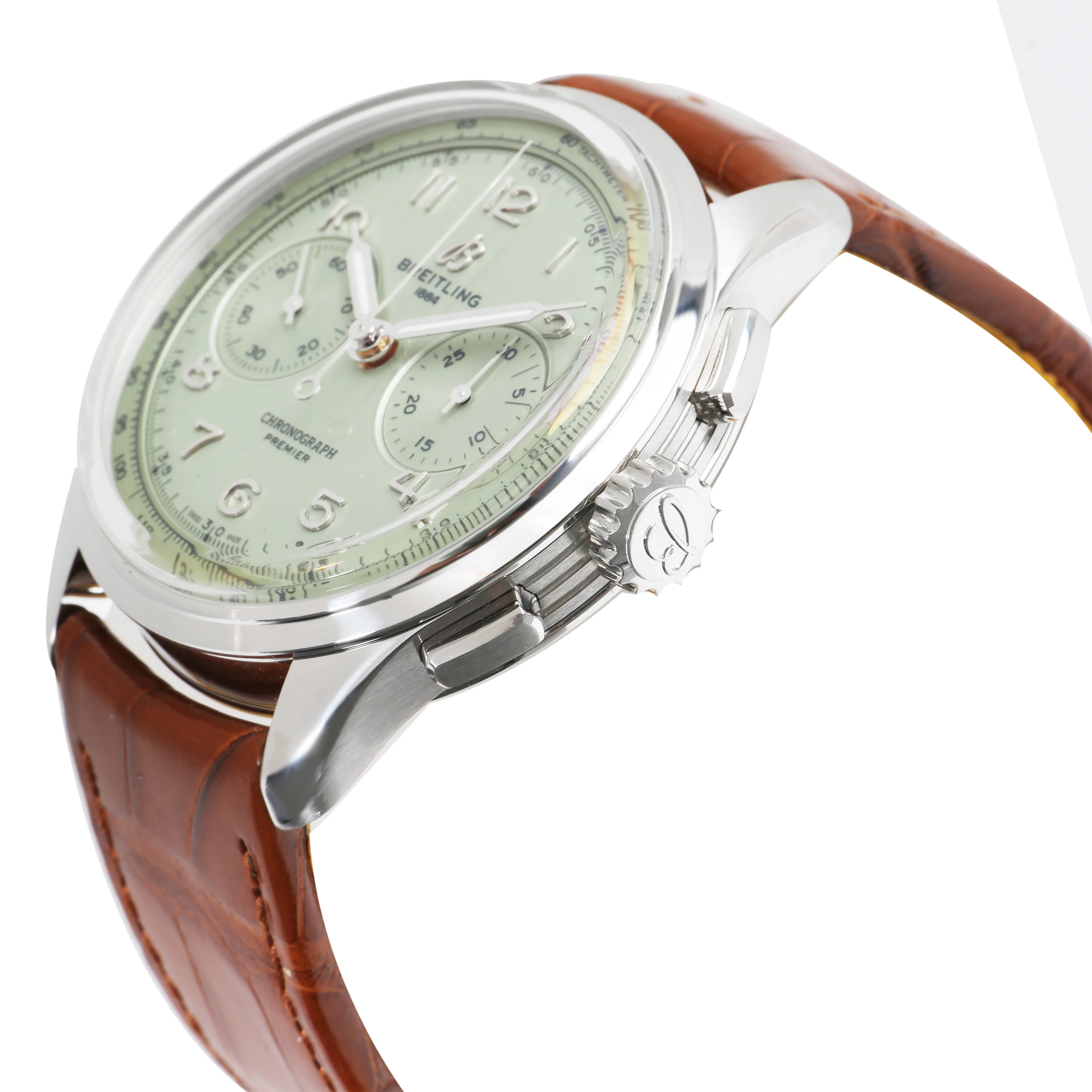AB0930D31L1P1 Premier B09 Chrono Mens Watch in Stainless Steel - Image 3