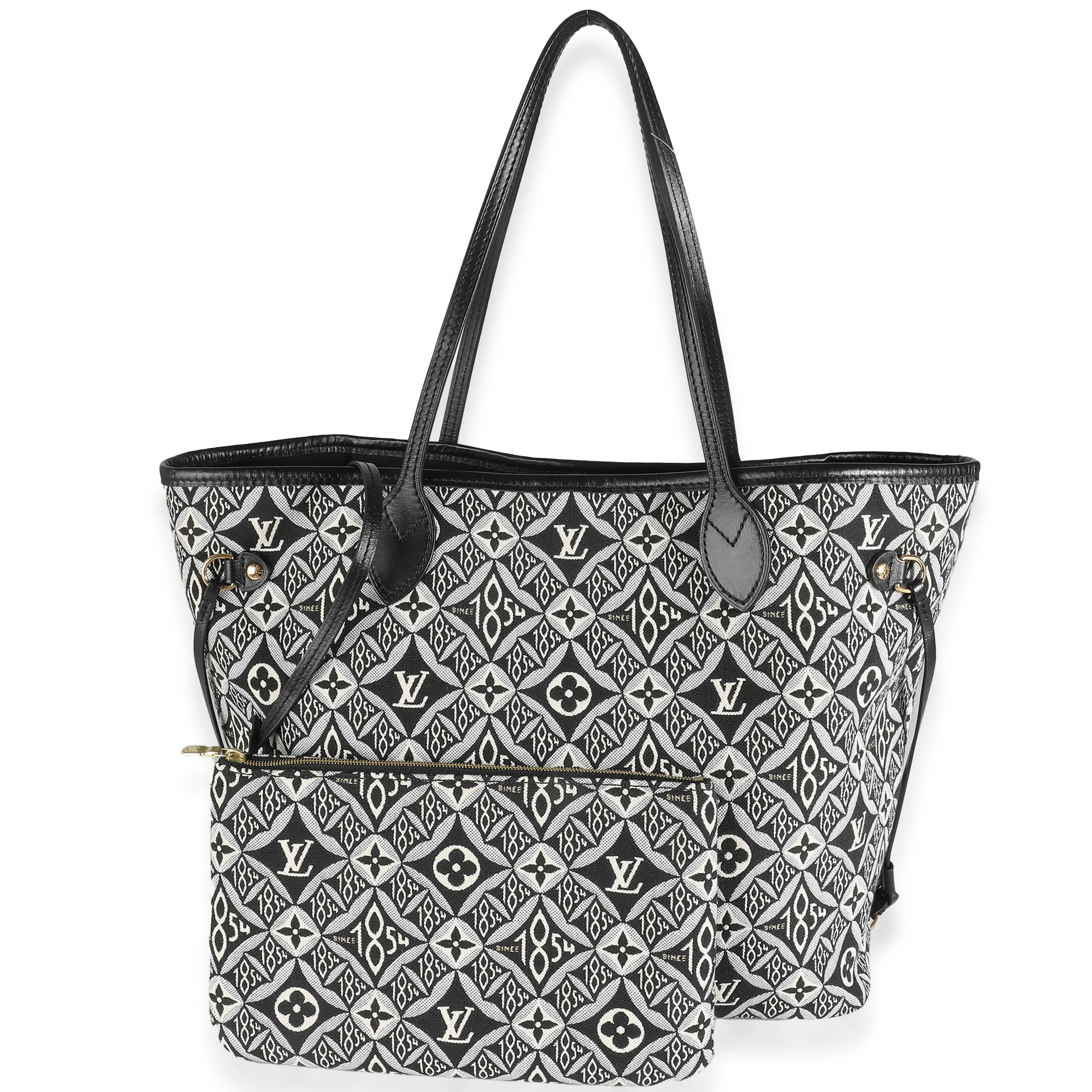 Grey Monogram Jacquard Since 1854 Neverfull MM