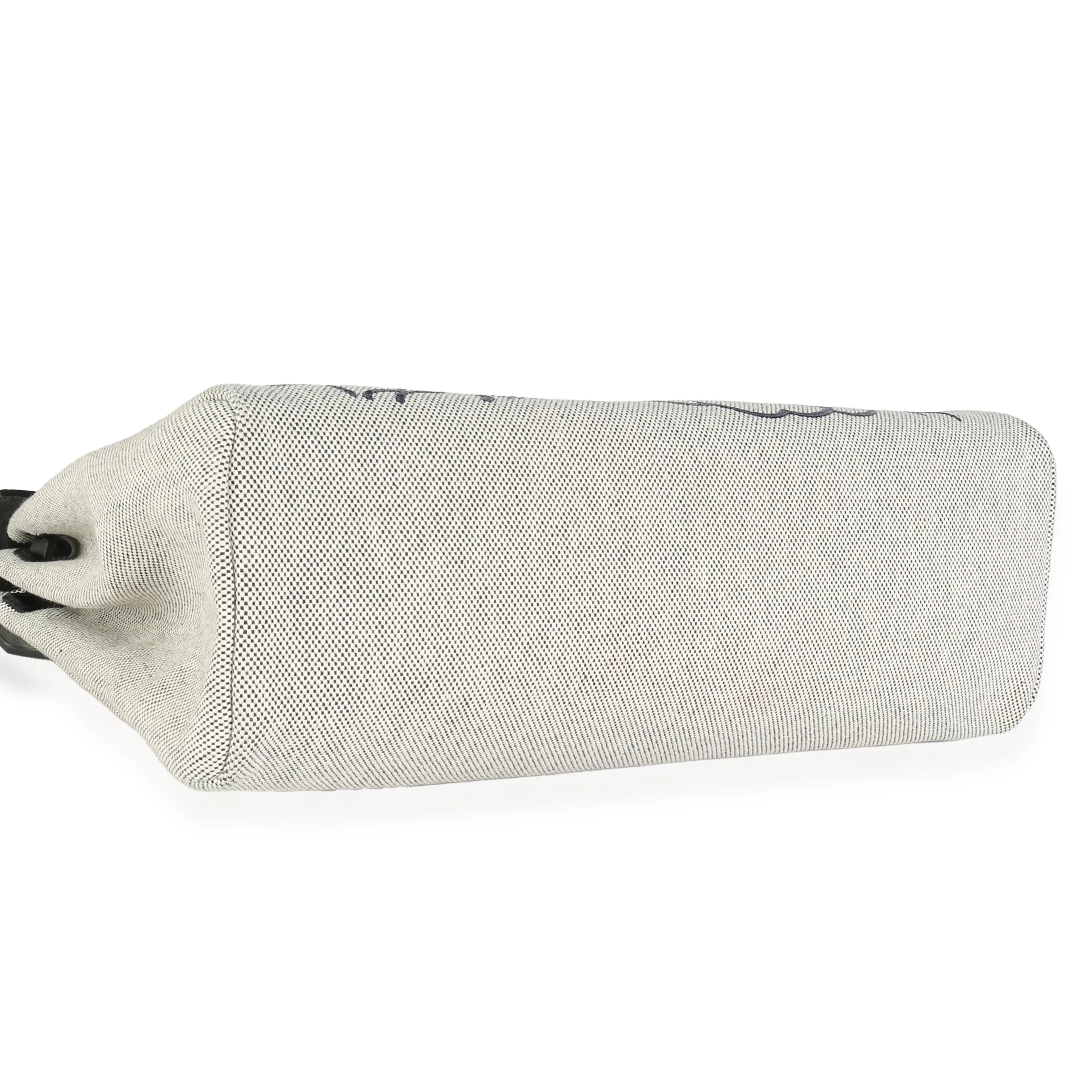 Bleu Indigo Ecru Black Vache Hunter Toile H Pegase Pop Herbag 31 PM - Image 6