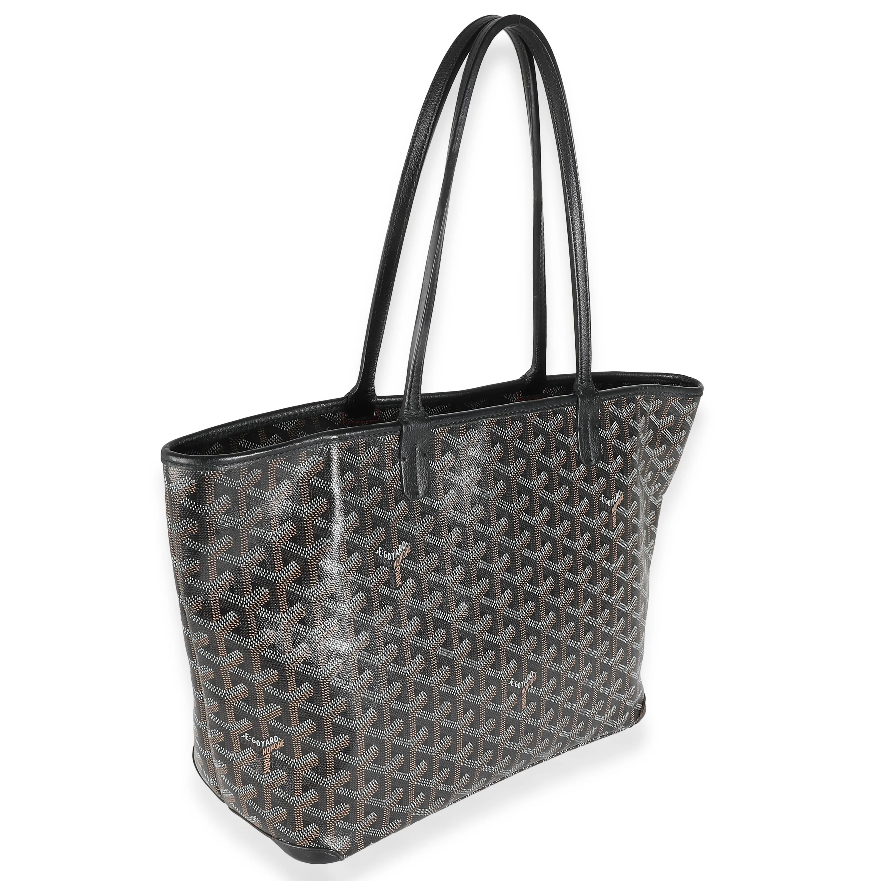 Black Goyardine Canvas Artois PM - Image 3