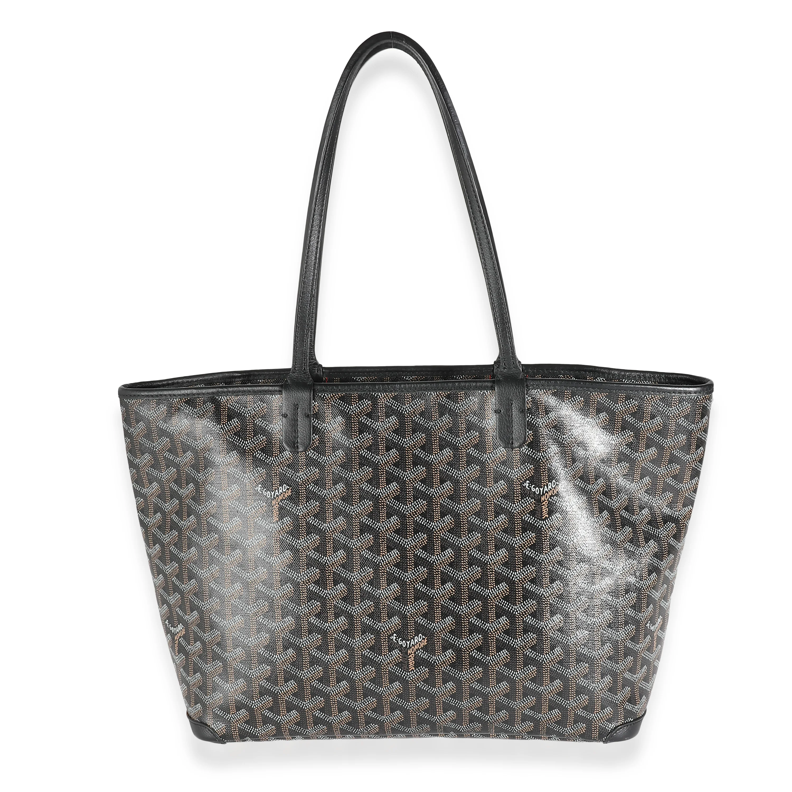 Black Goyardine Canvas Artois PM - Image 4