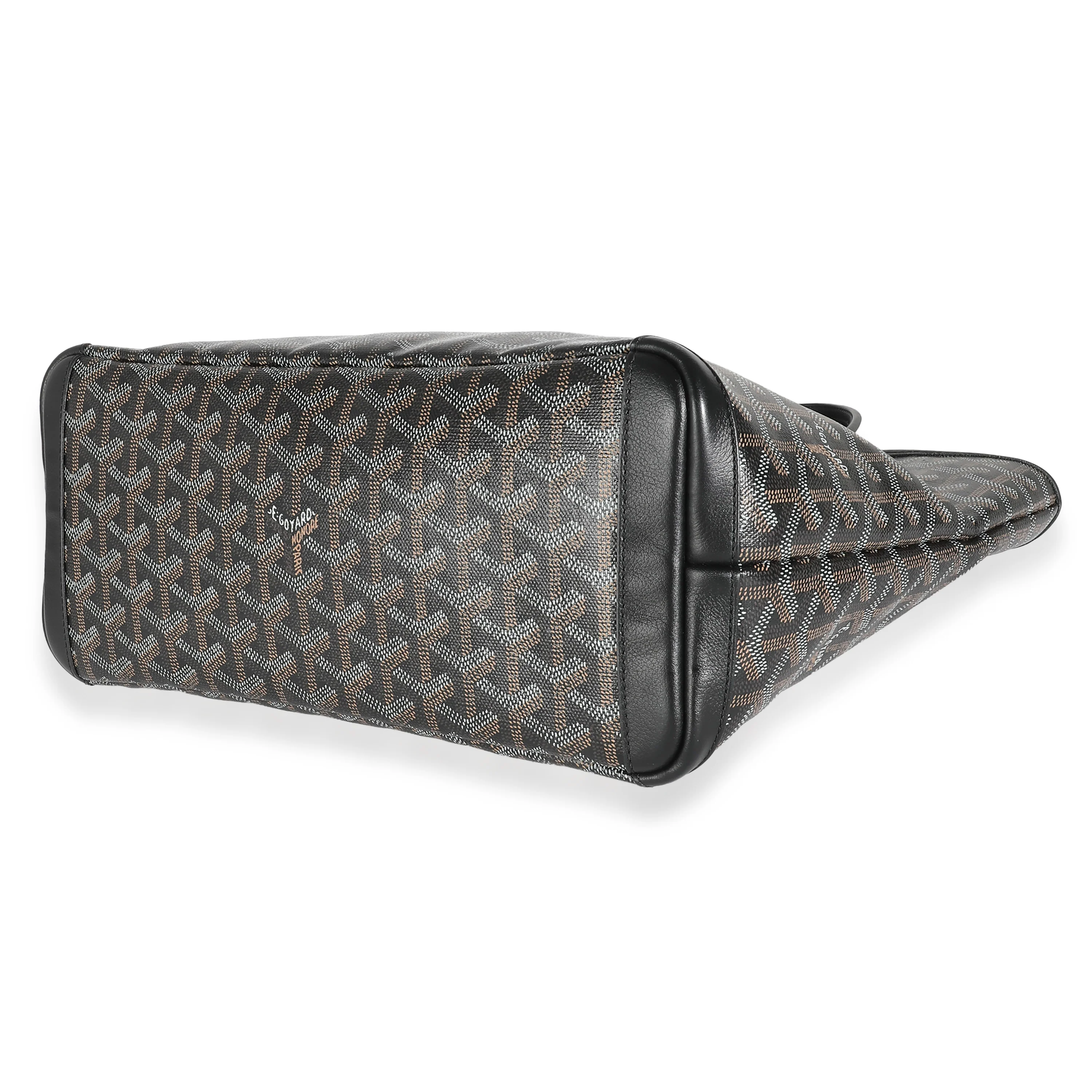 Black Goyardine Canvas Artois PM - Image 7