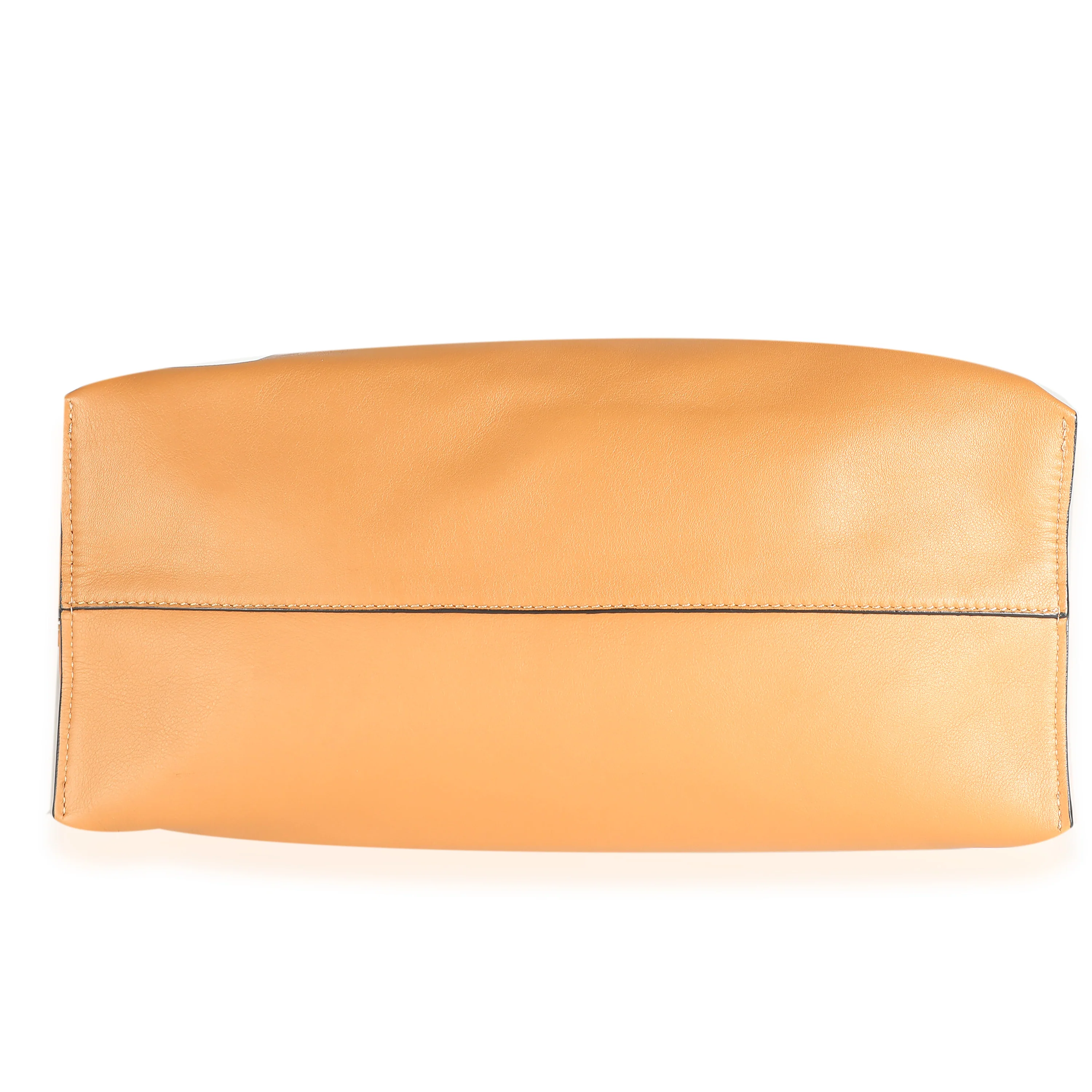 Warm Desert Nappa Calfskin Large Flamenco Clutch - Image 4