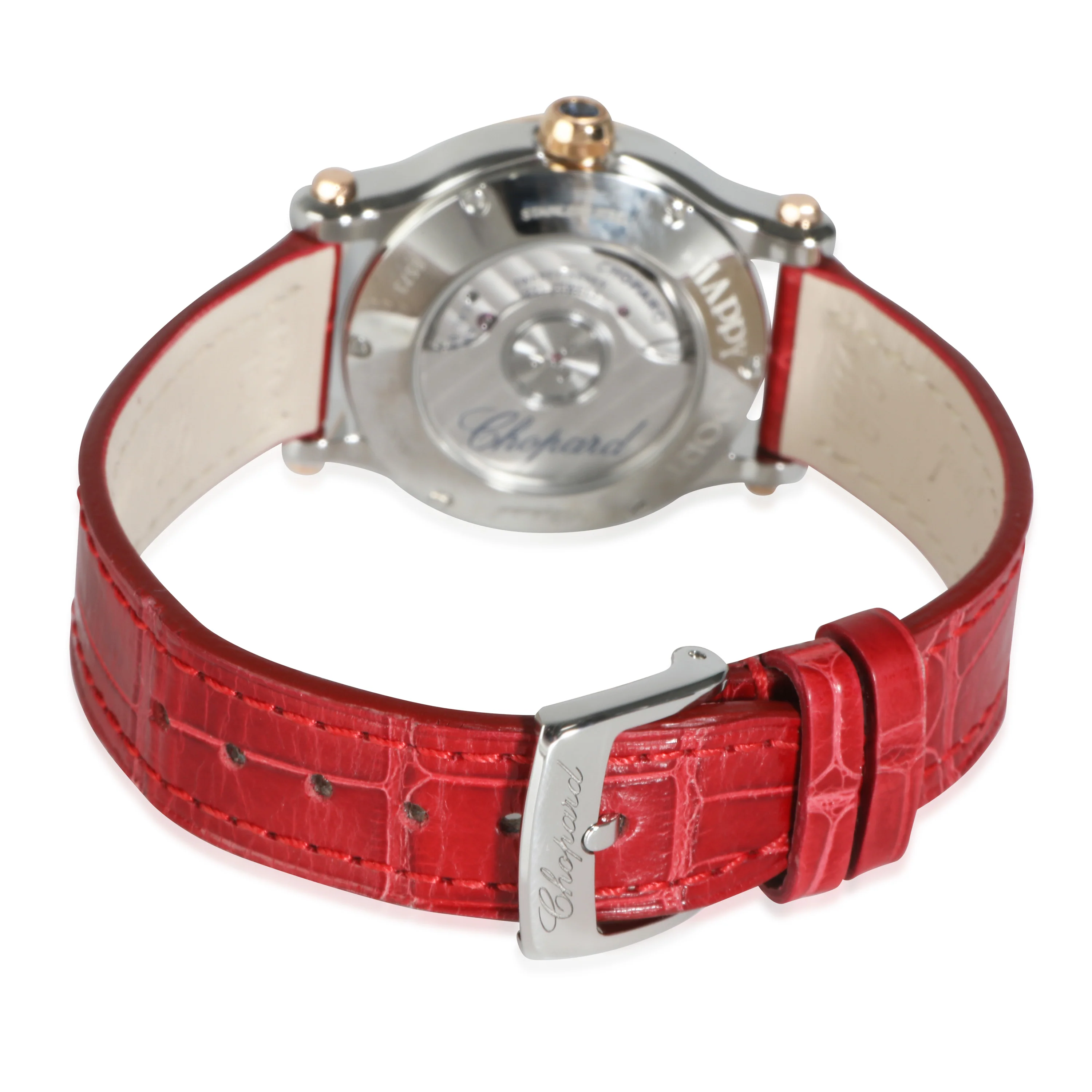Happy Sport 278573-6013 Womens Watch in 18kt Stainless Steel/Rose Gold - Image 3