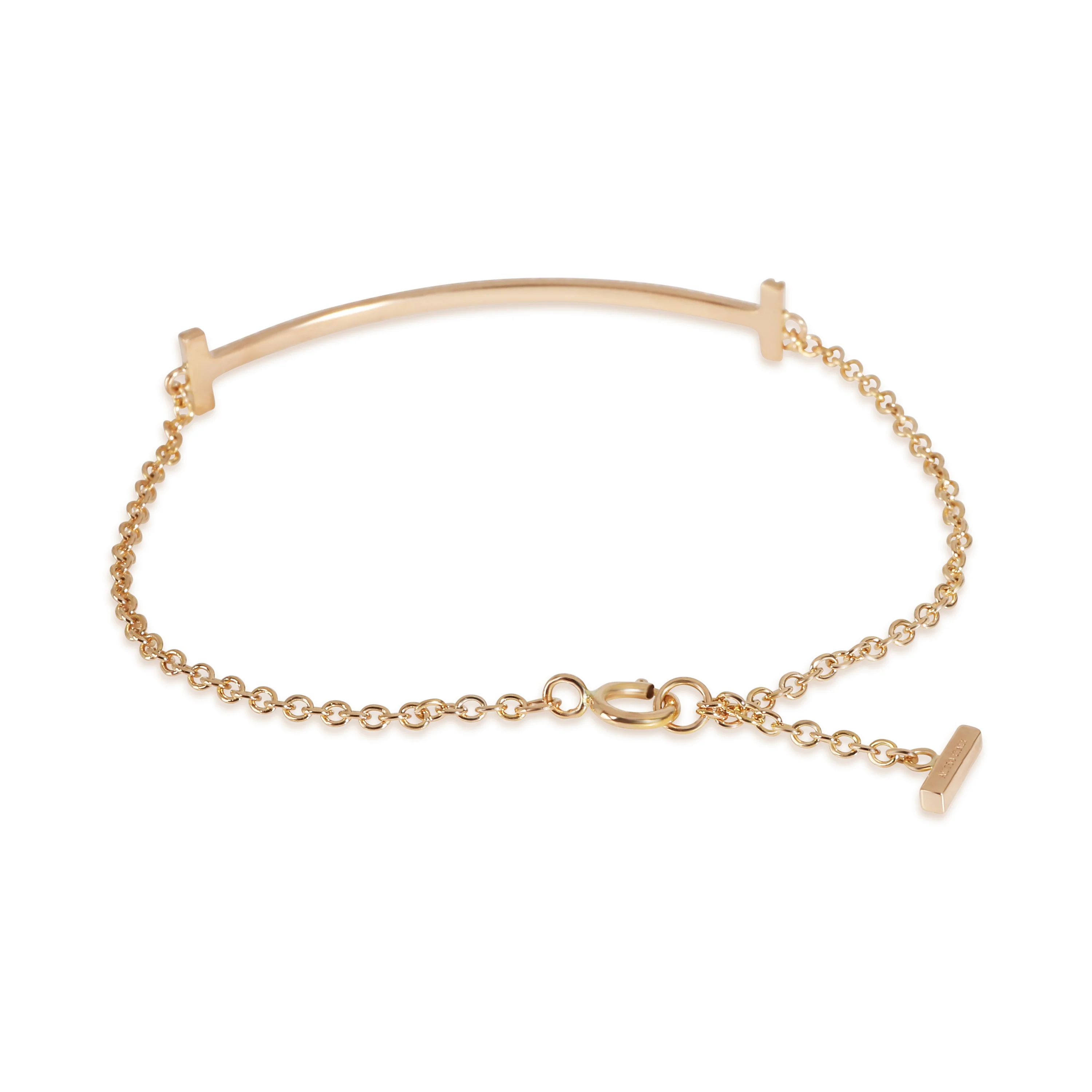 Tiffany T Bracelet in 18k Yellow Gold 0.11 CTW - Image 4