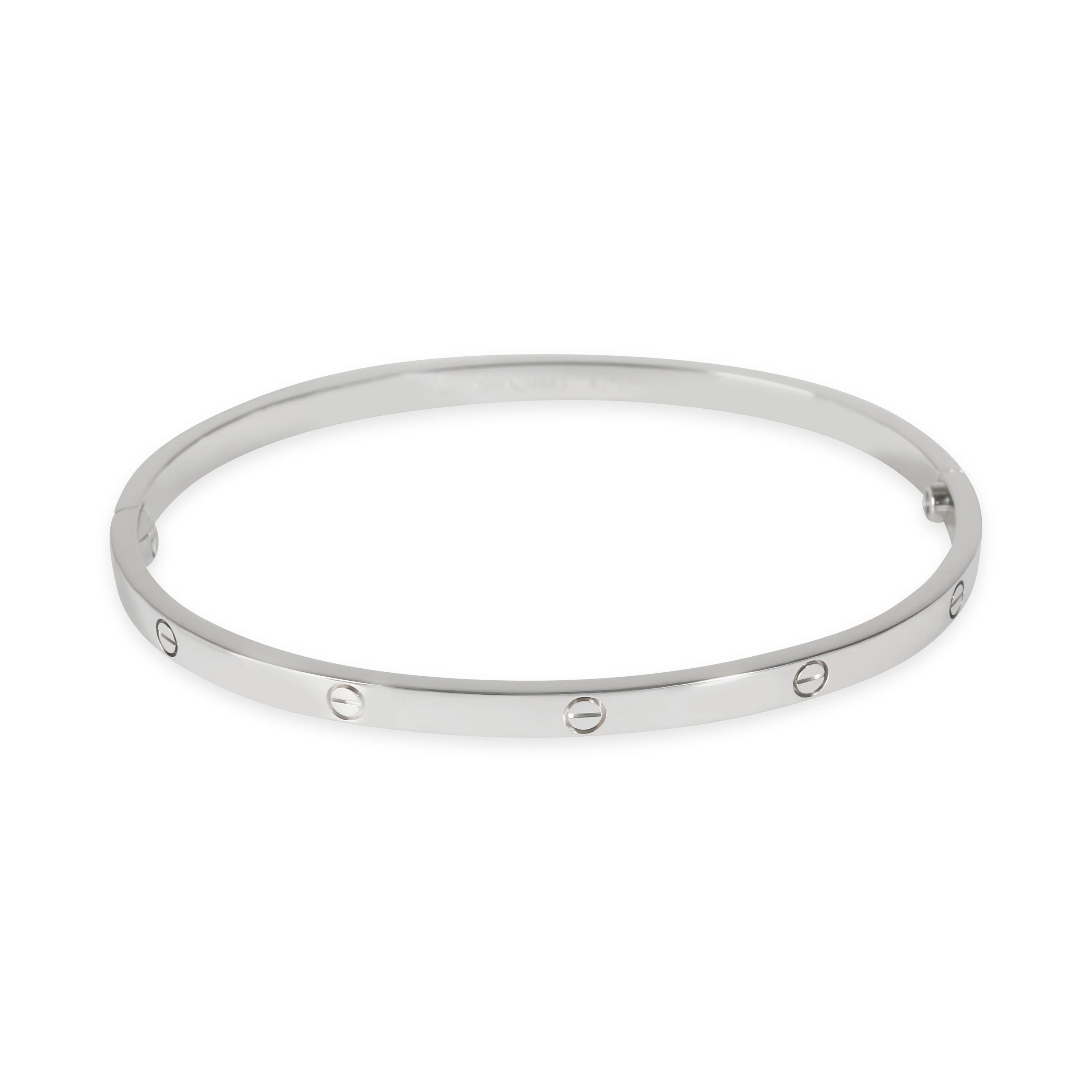 Love Bracelet, Small Model (White Gold)