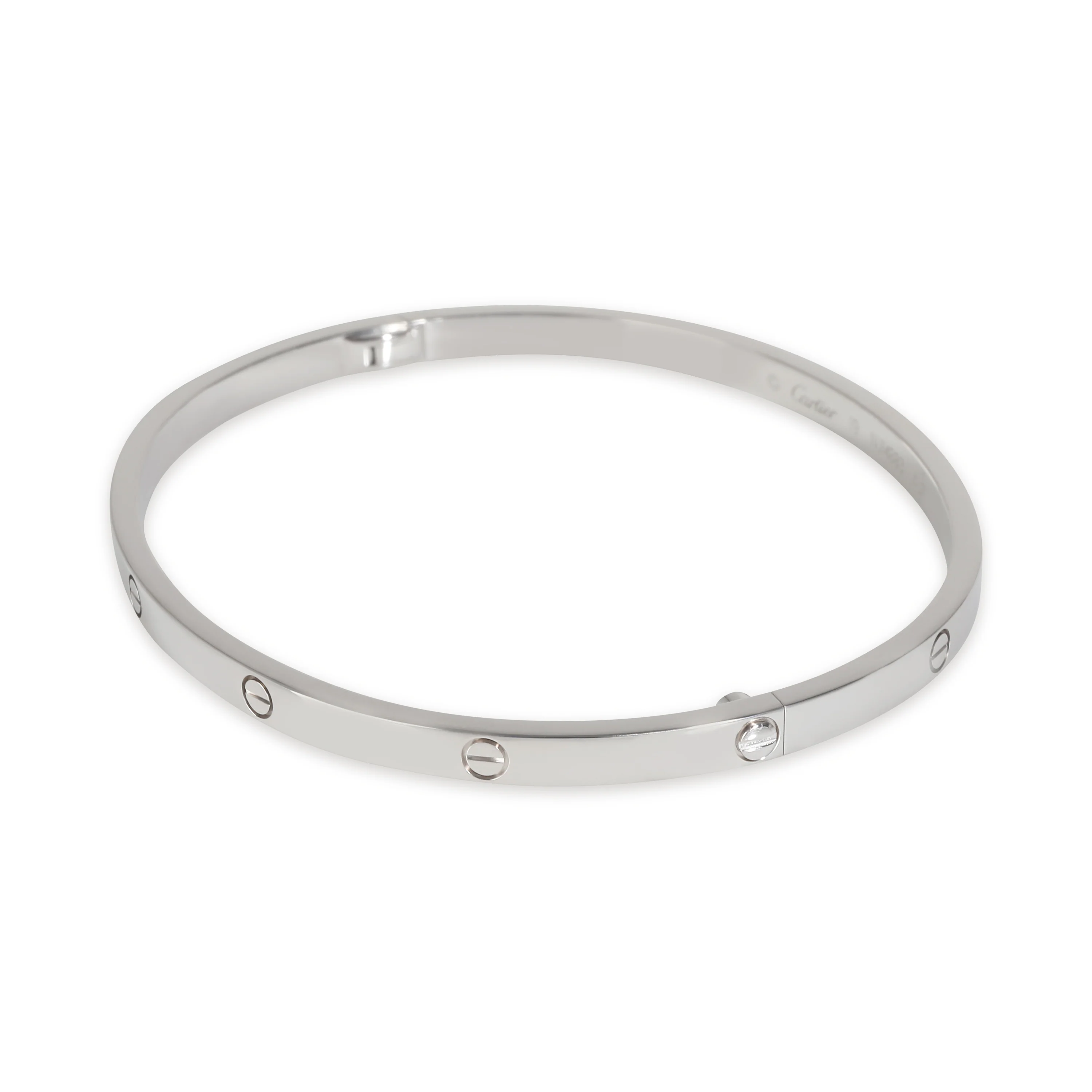 Love Bracelet, Small Model (White Gold) - Image 2