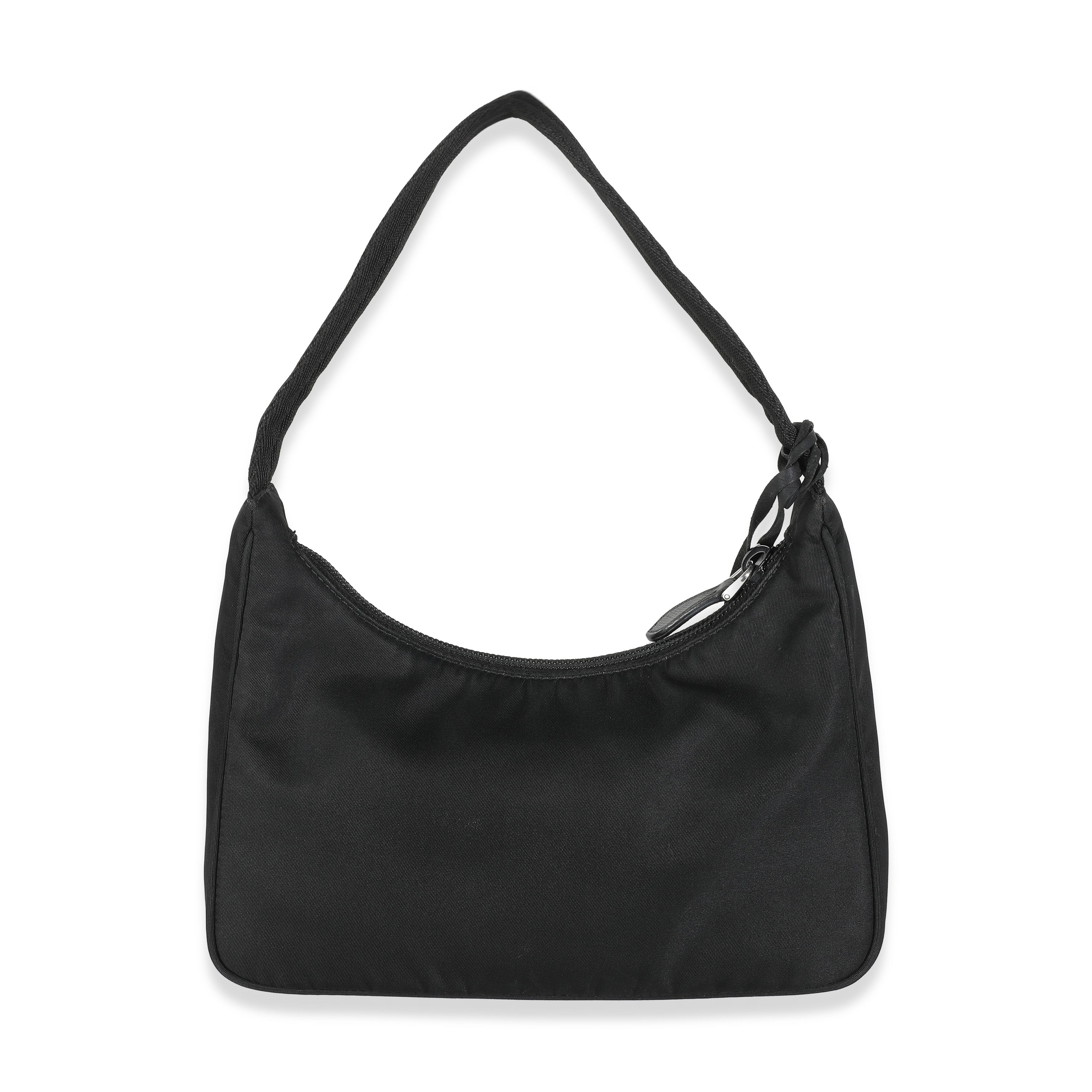 Black Re-Nylon Re-Edition 2005 Mini Hobo - Image 4