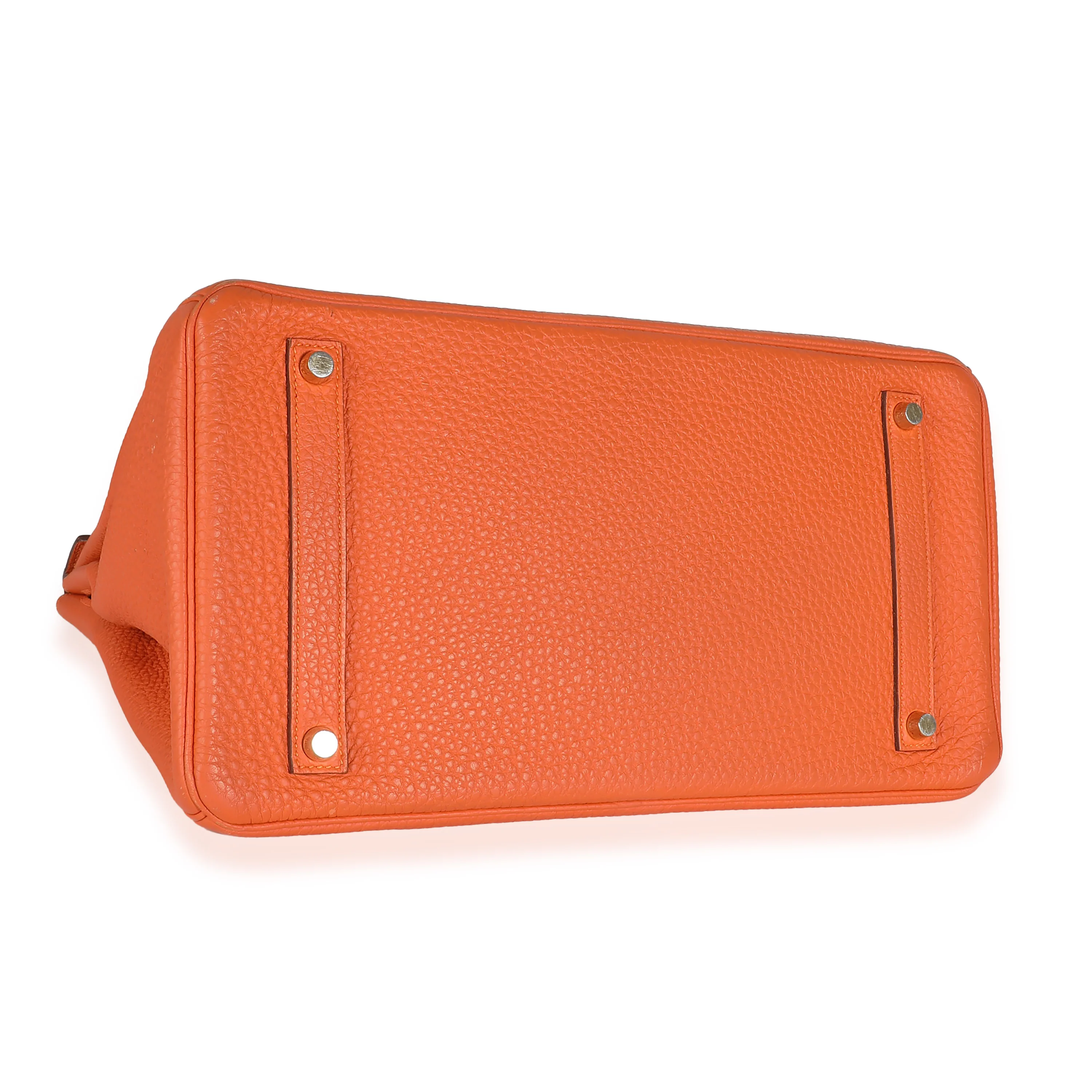 Orange Togo Birkin 35 GHW - Image 6