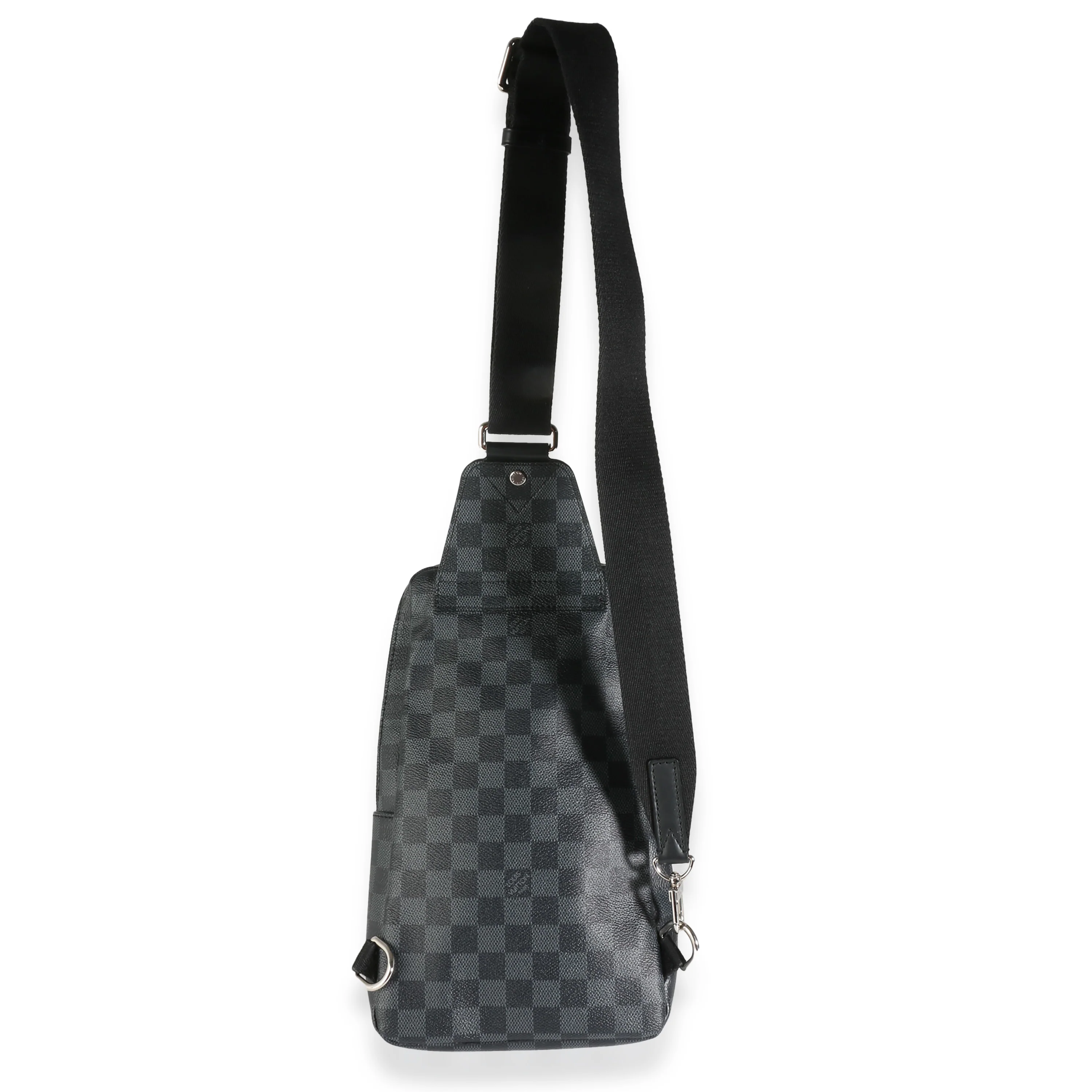 Damier Graphite Canvas World Map Avenue Slingbag - Image 3