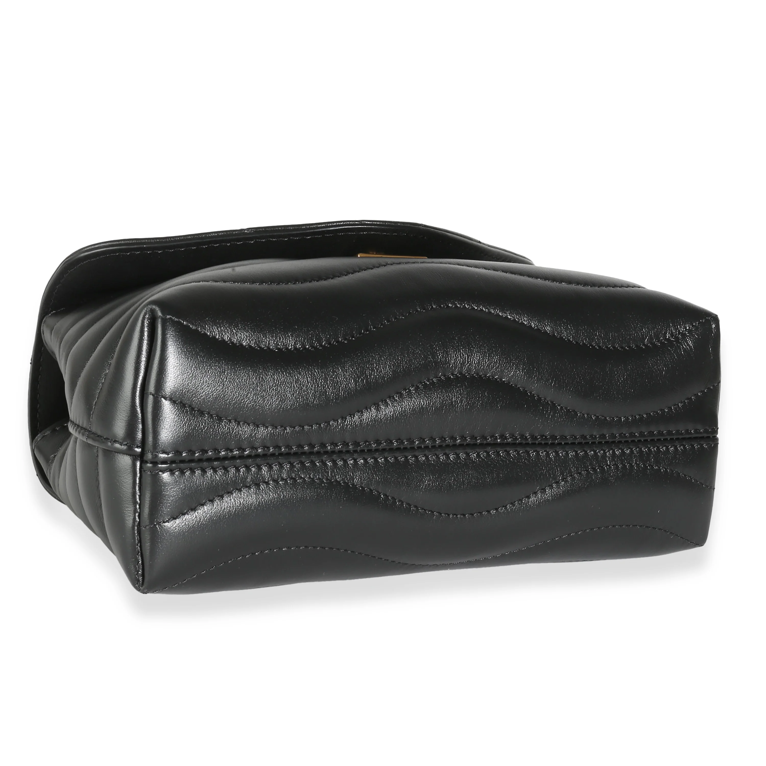 Black Calfskin Hold Me New Wave Bag - Image 6