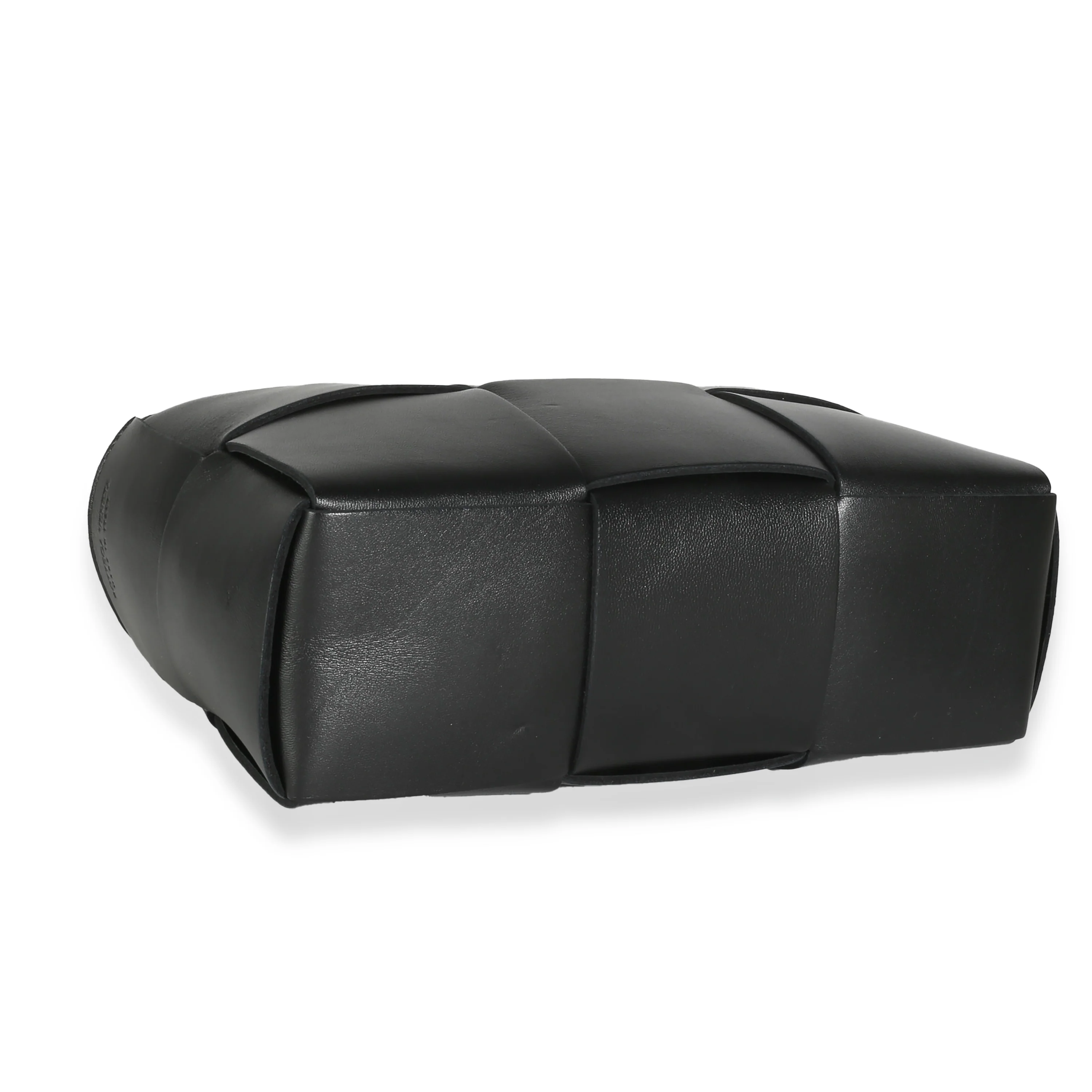 Black Intrecciato Nappa Mini Arco Tote - Image 6