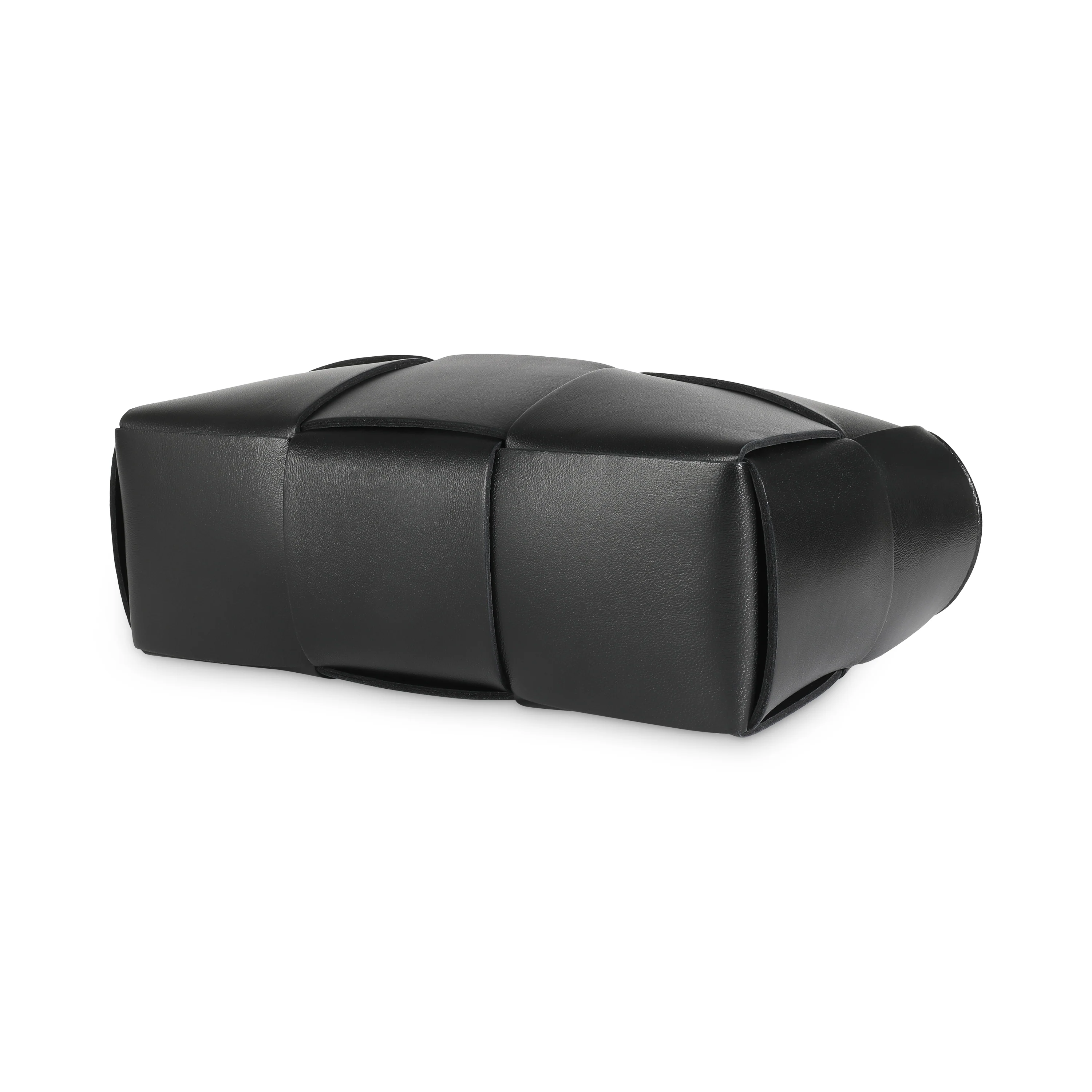 Black Intrecciato Nappa Mini Arco Tote - Image 7