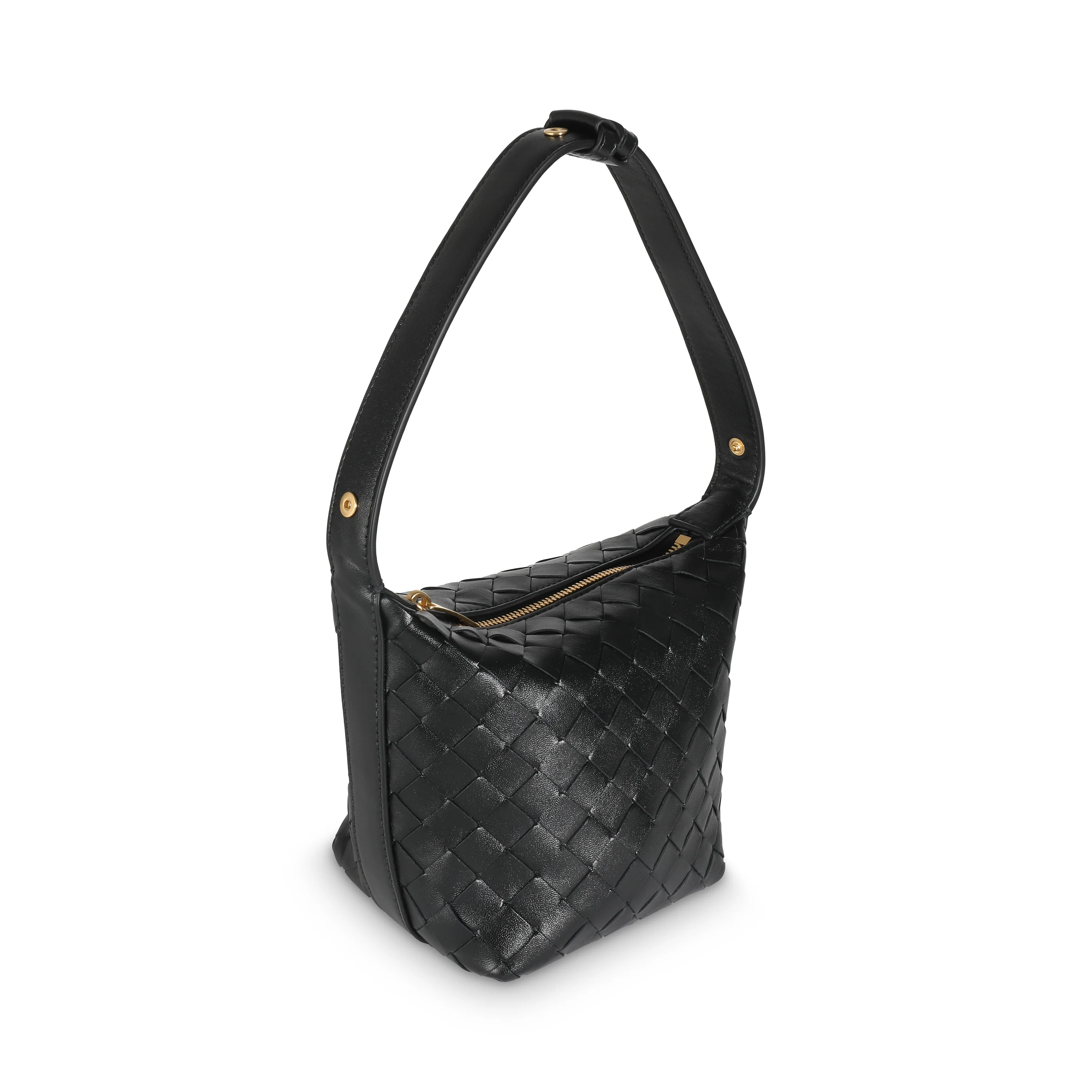 Black Nappa Intrecciato Mini Wallace - Image 3