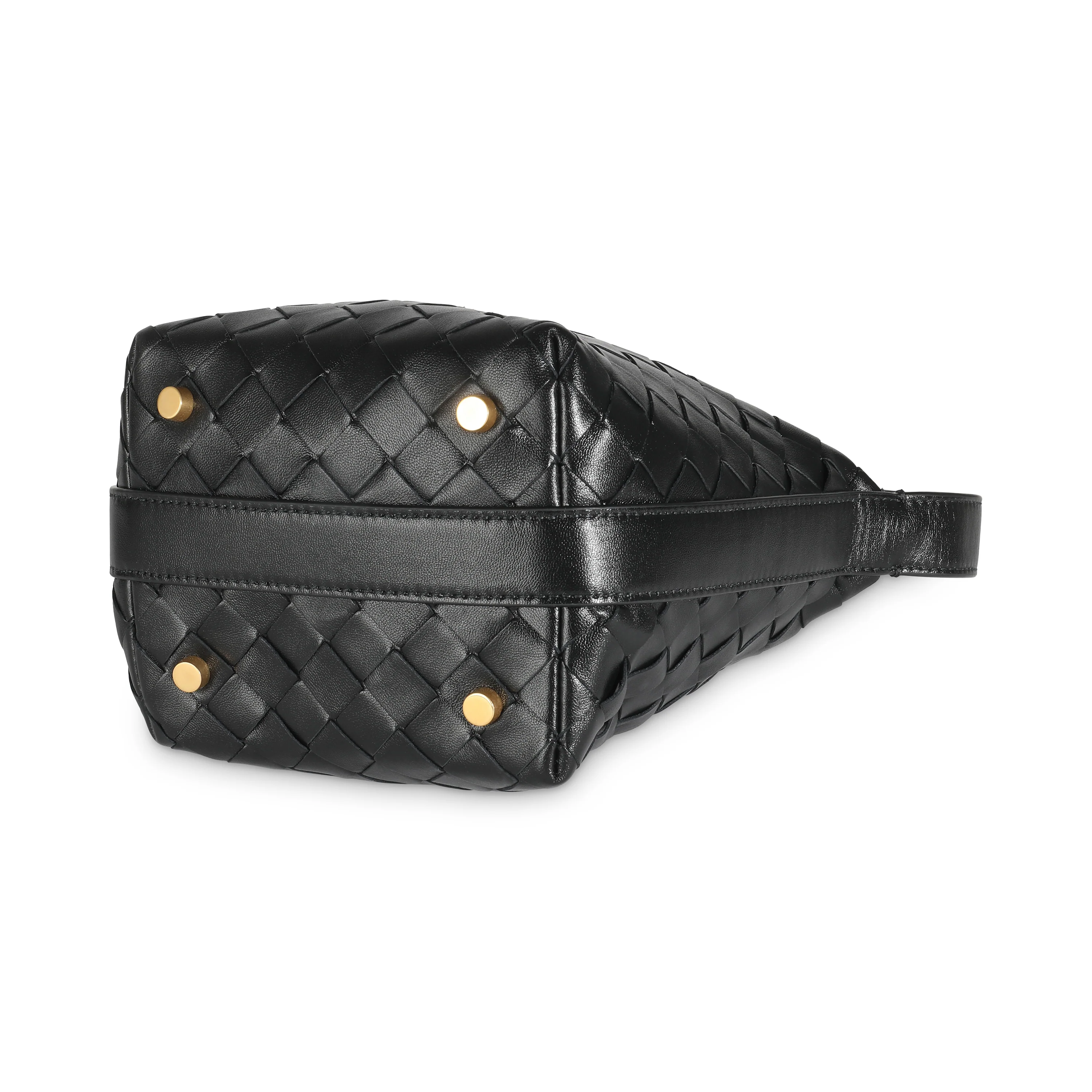 Black Nappa Intrecciato Mini Wallace - Image 7