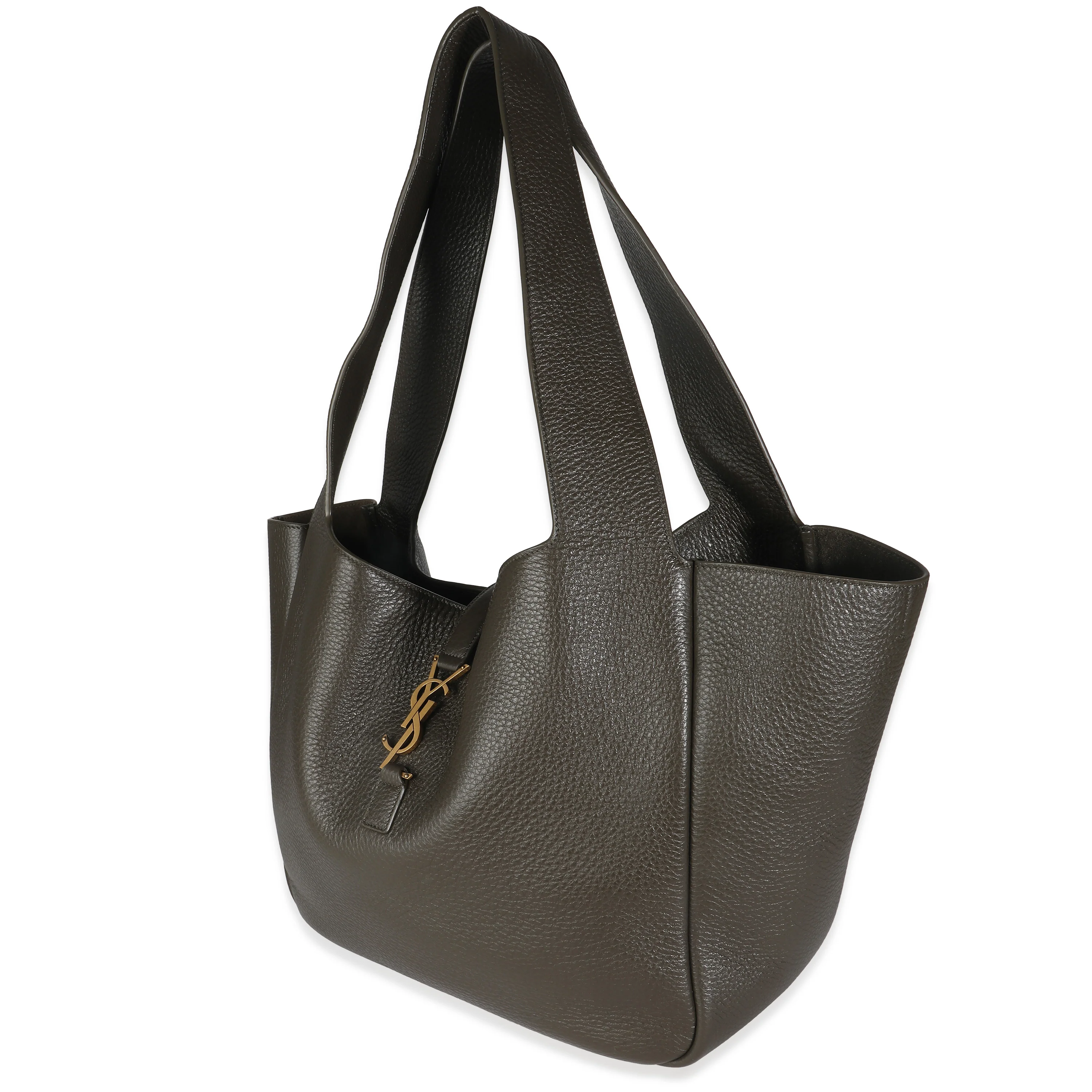 Grey Grained Goatskin Le 5 À 7 Bea Tote - Image 2