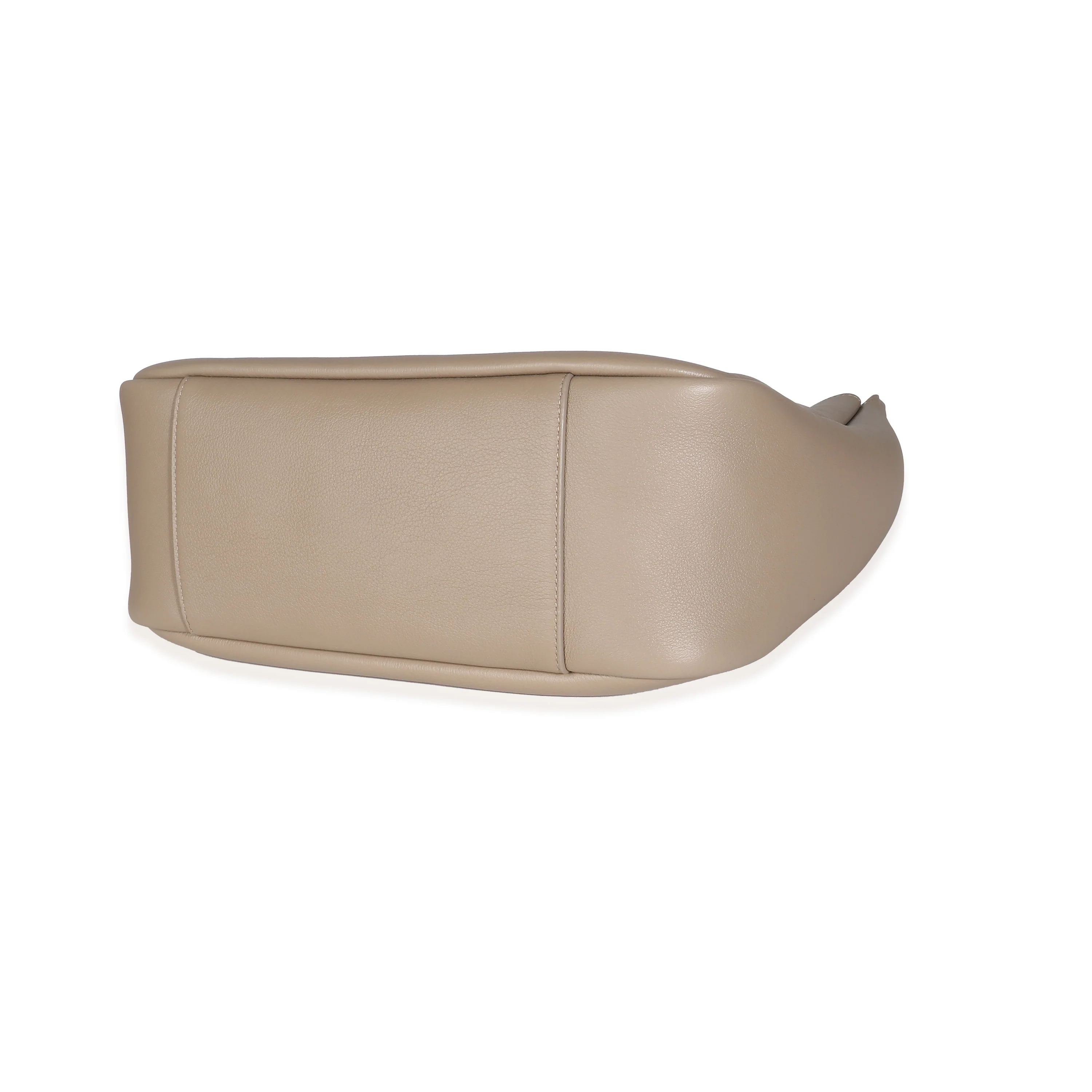 Taupe Supple Grained Leather Large Le 5 à 7 Bag - Image 7
