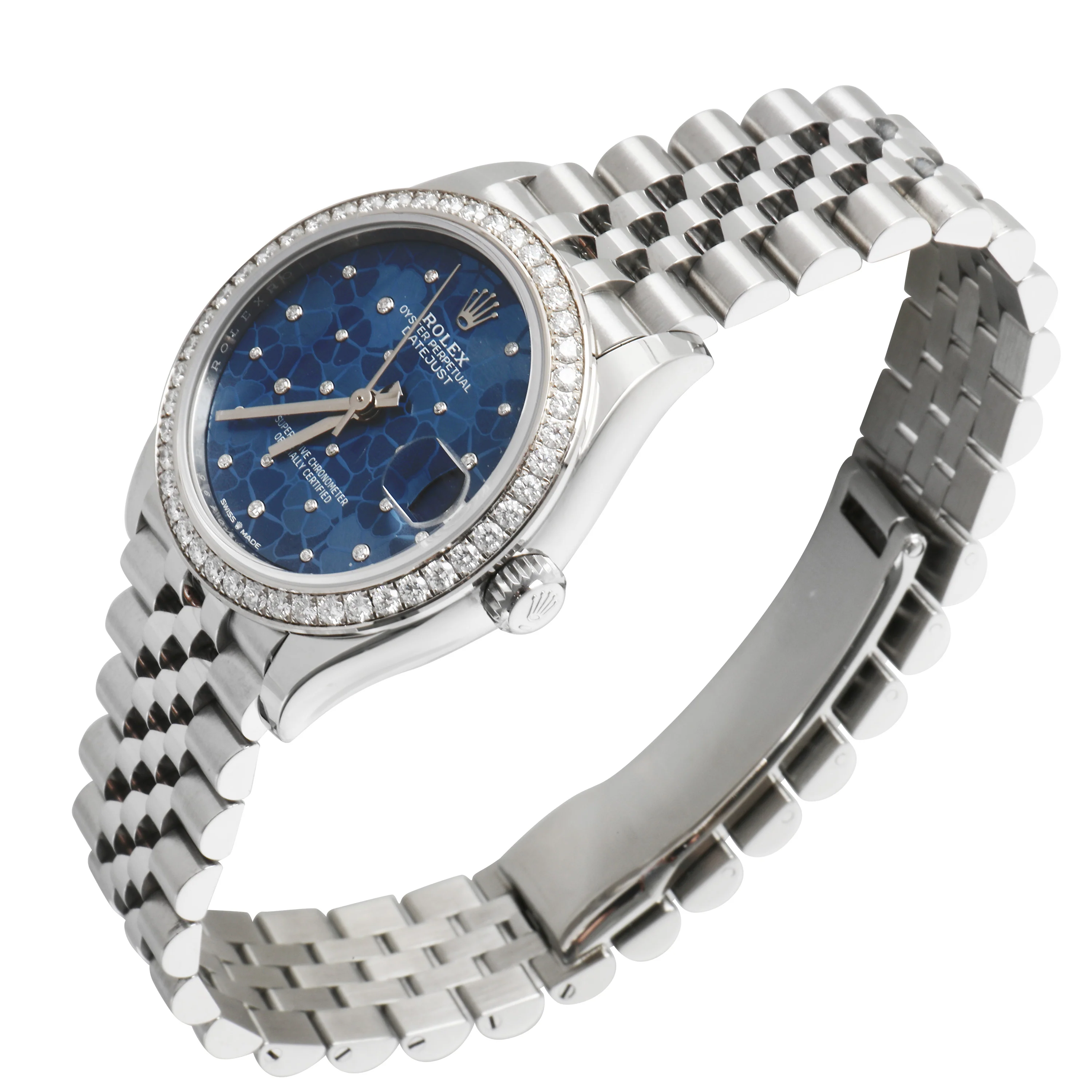 Datejust 278384RBR-0040 Womens Watch in 18kt Stainless Steel/Gold 0.91ctw - Image 3