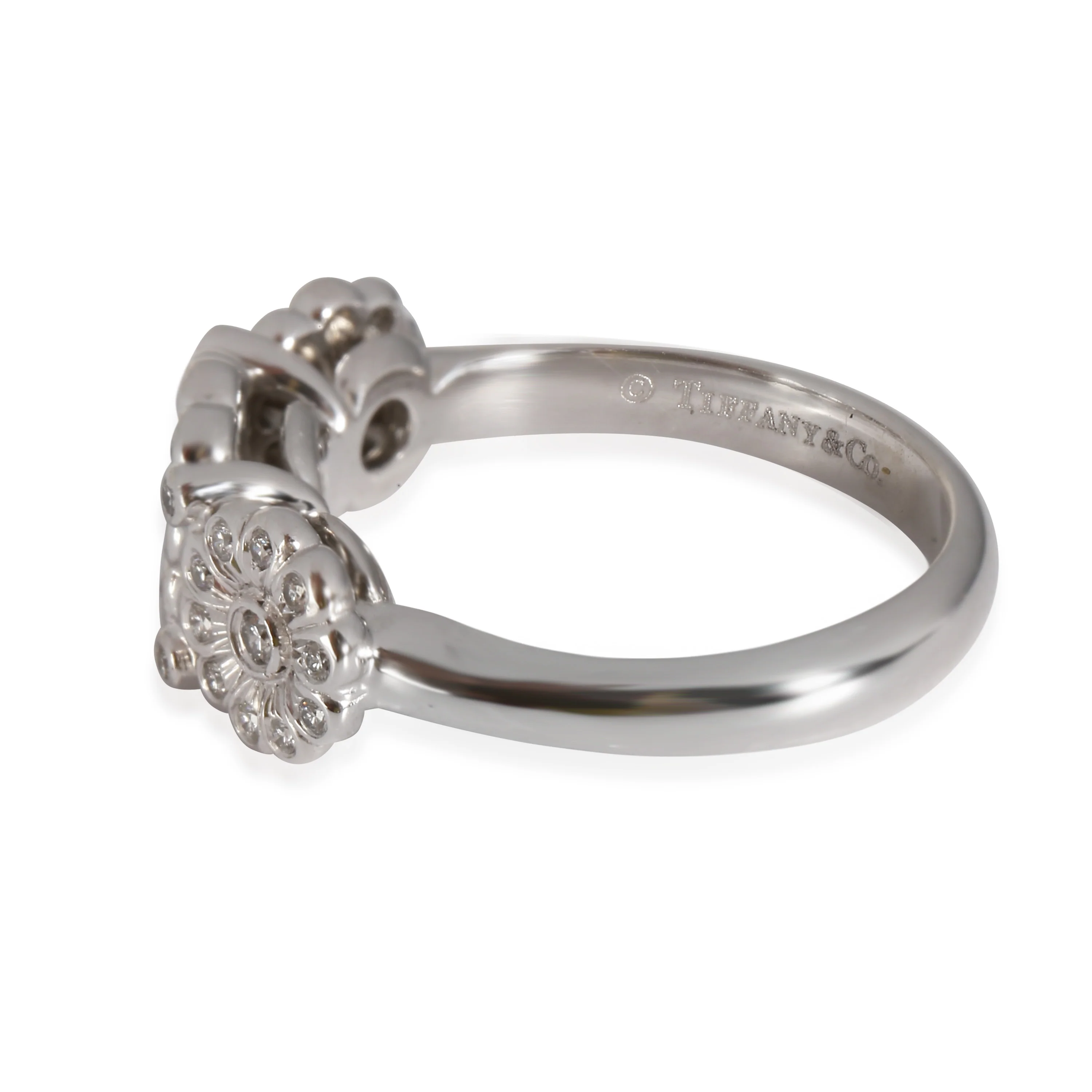 Vintage Fashion Ring in Platinum 0.1 CTW - Image 2