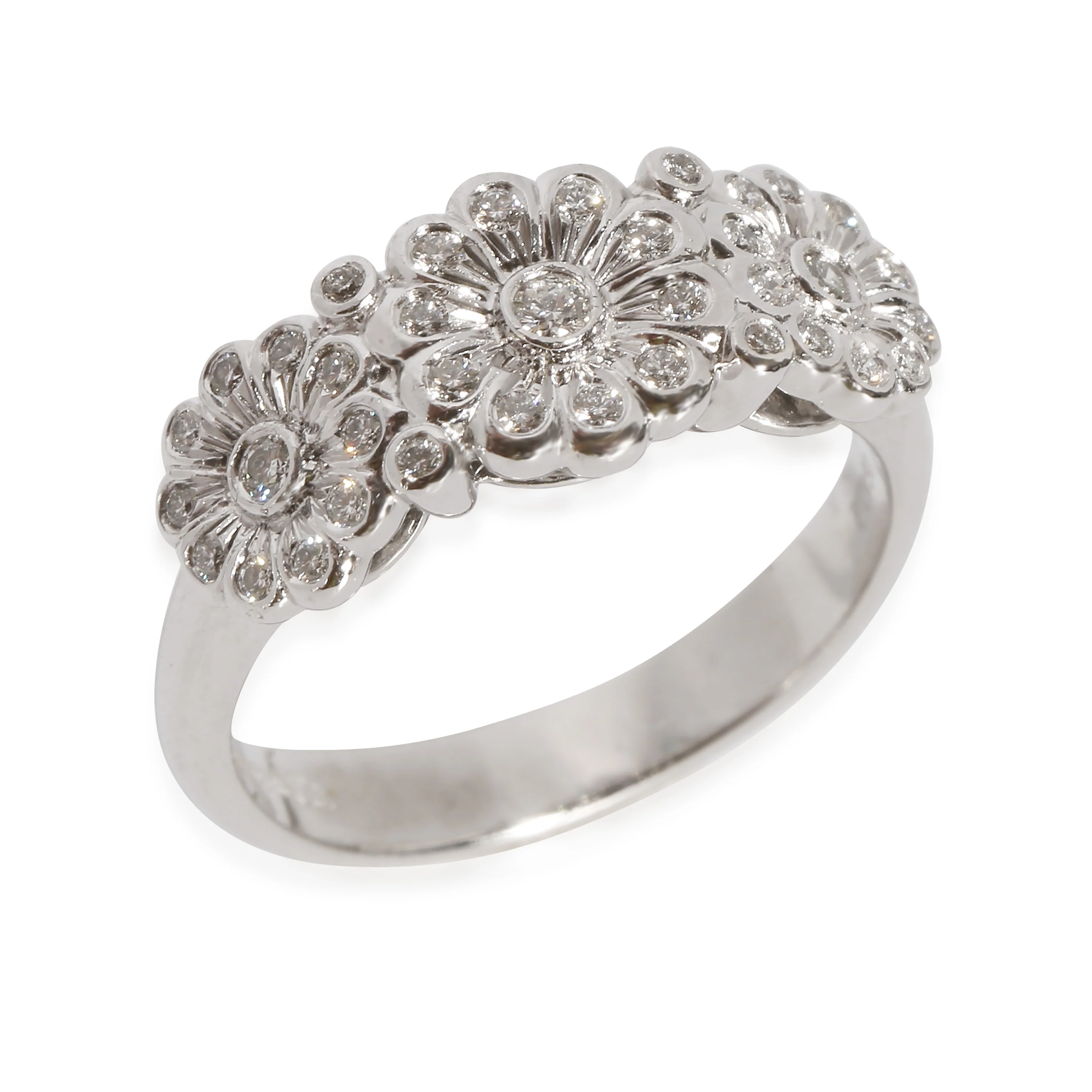 Vintage Fashion Ring in Platinum 0.1 CTW - Image 3