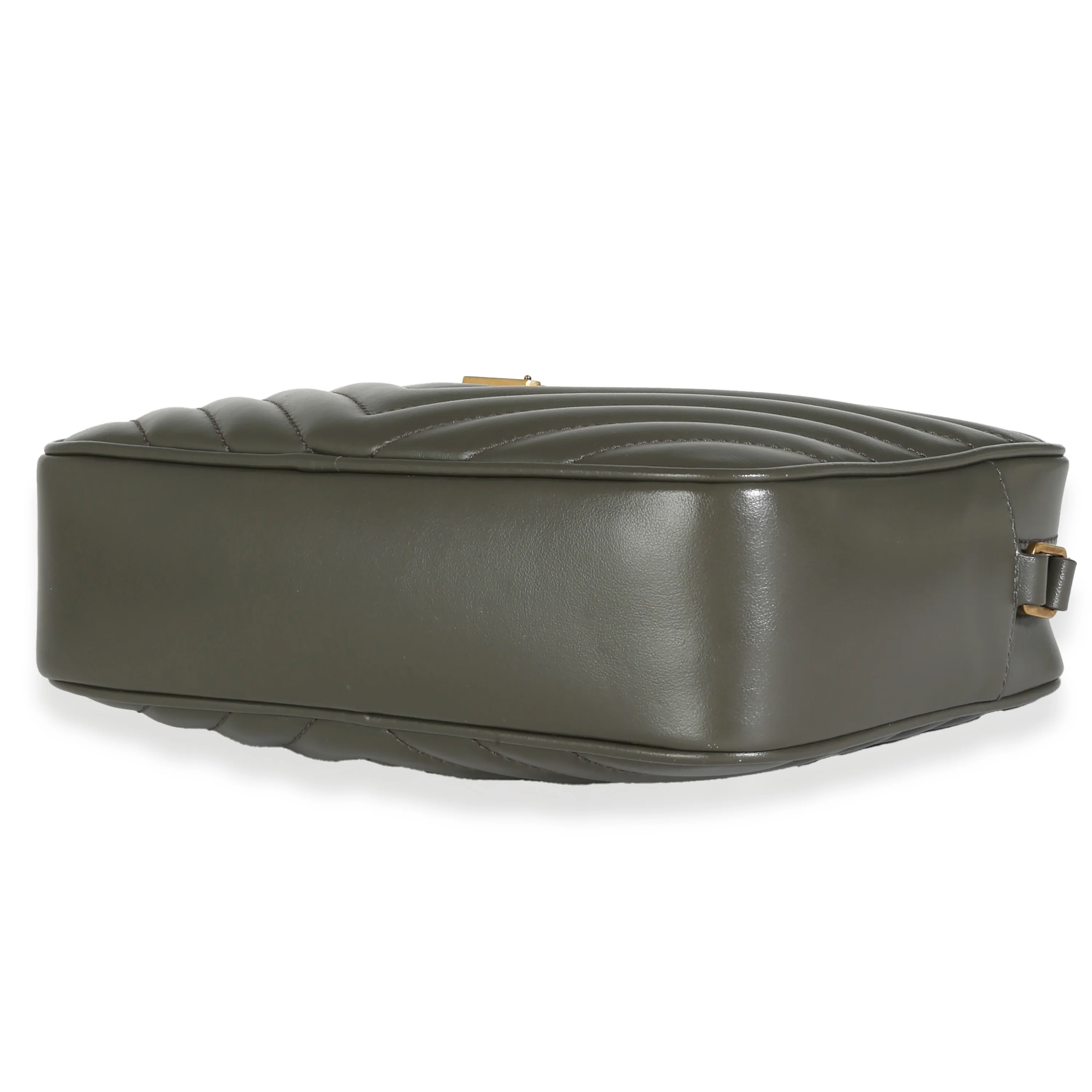 Storm Grey Calfskin Matelasse Monogram Lou Camera Bag - Image 6