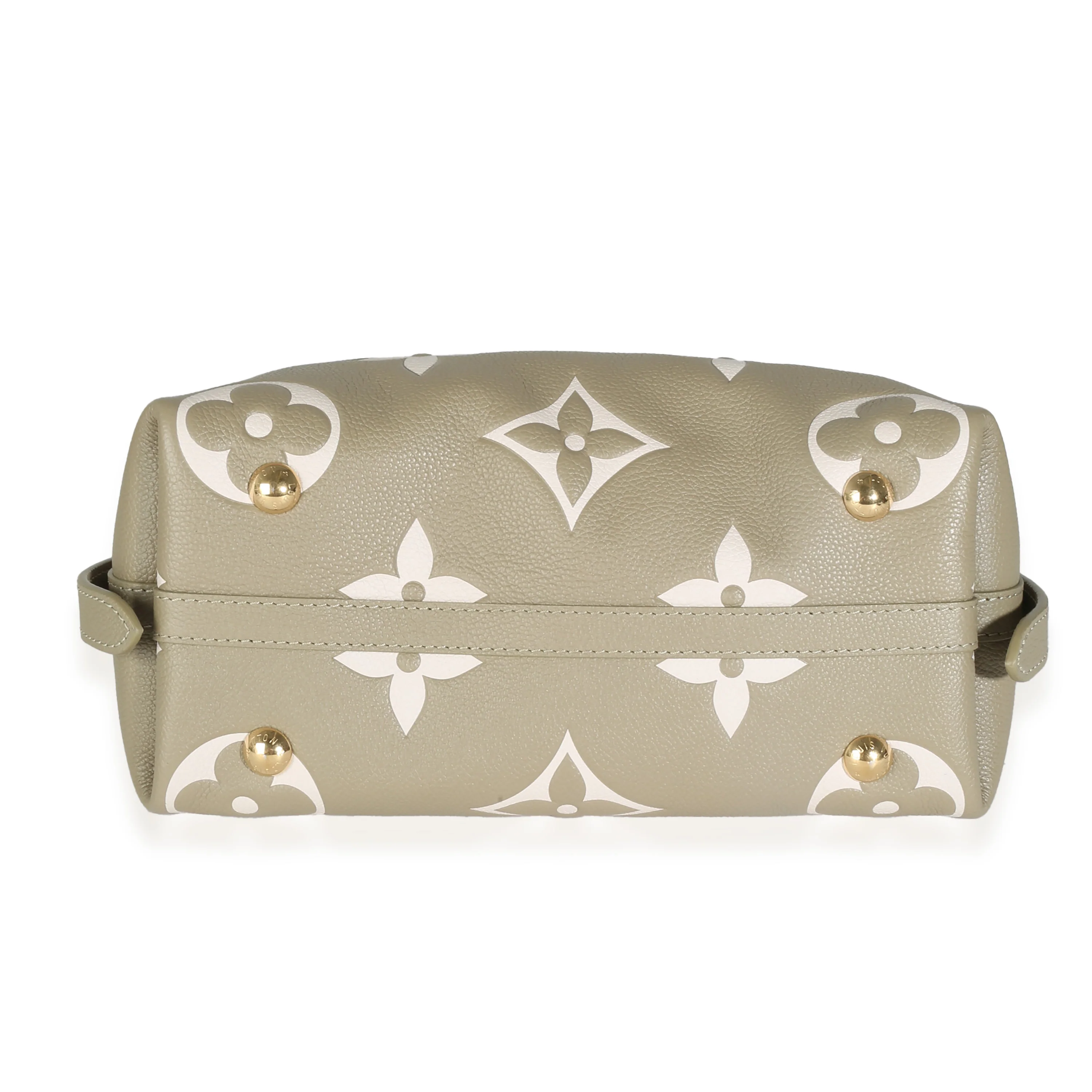 Khaki Cream Bicolour Monogram Empreinte CarryAll PM - Image 5