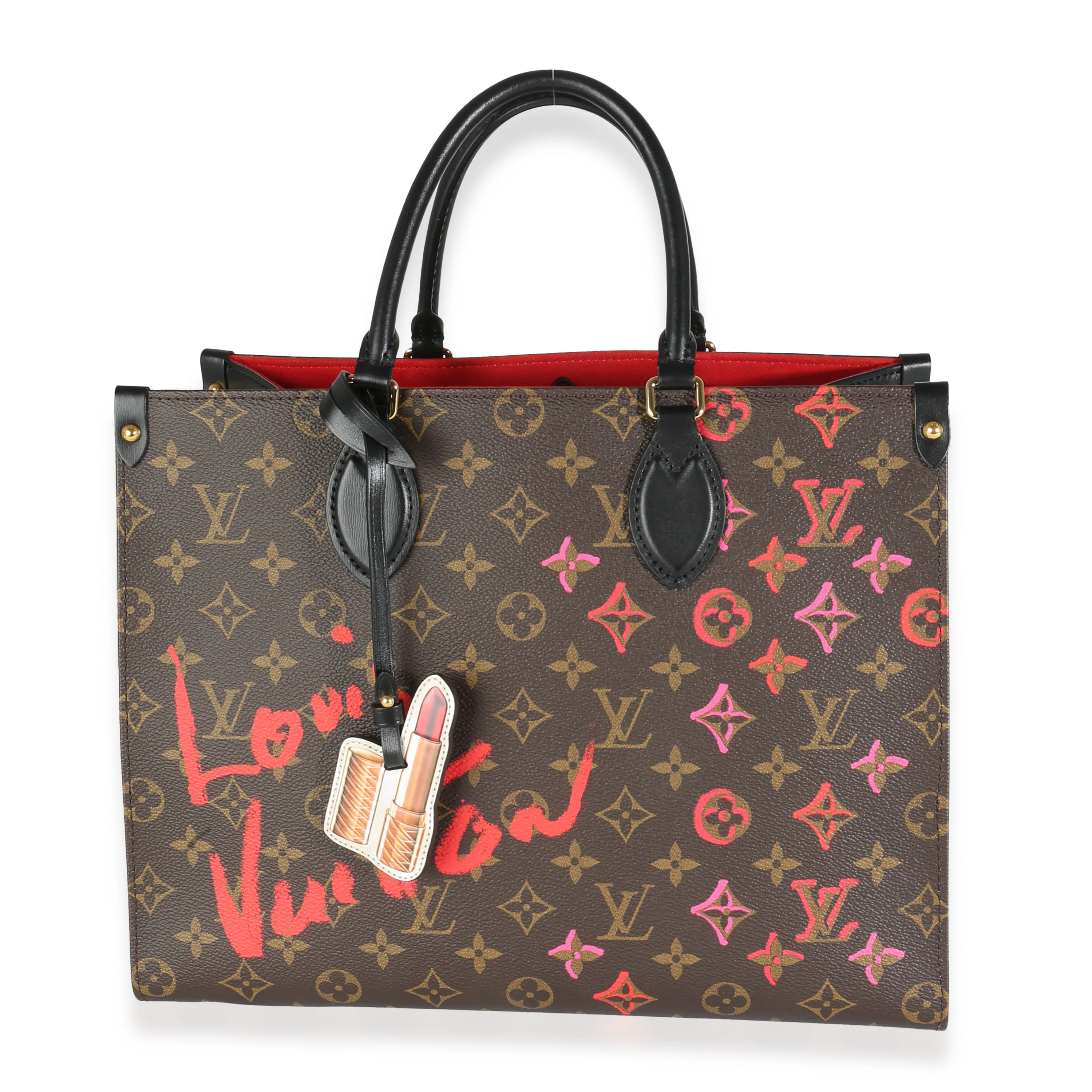 Fall In Love Monogram Canvas Onthego MM