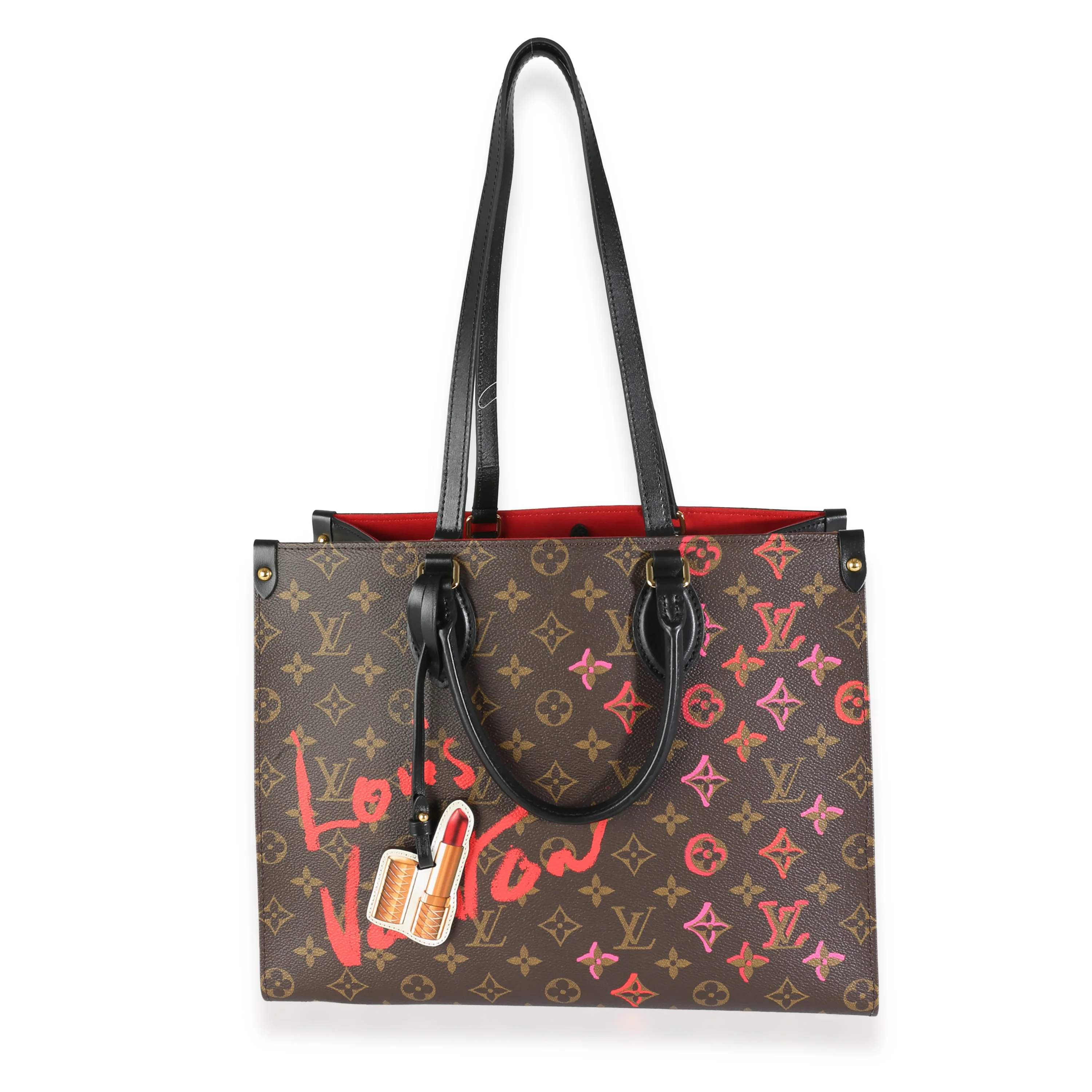 Fall In Love Monogram Canvas Onthego MM - Image 5