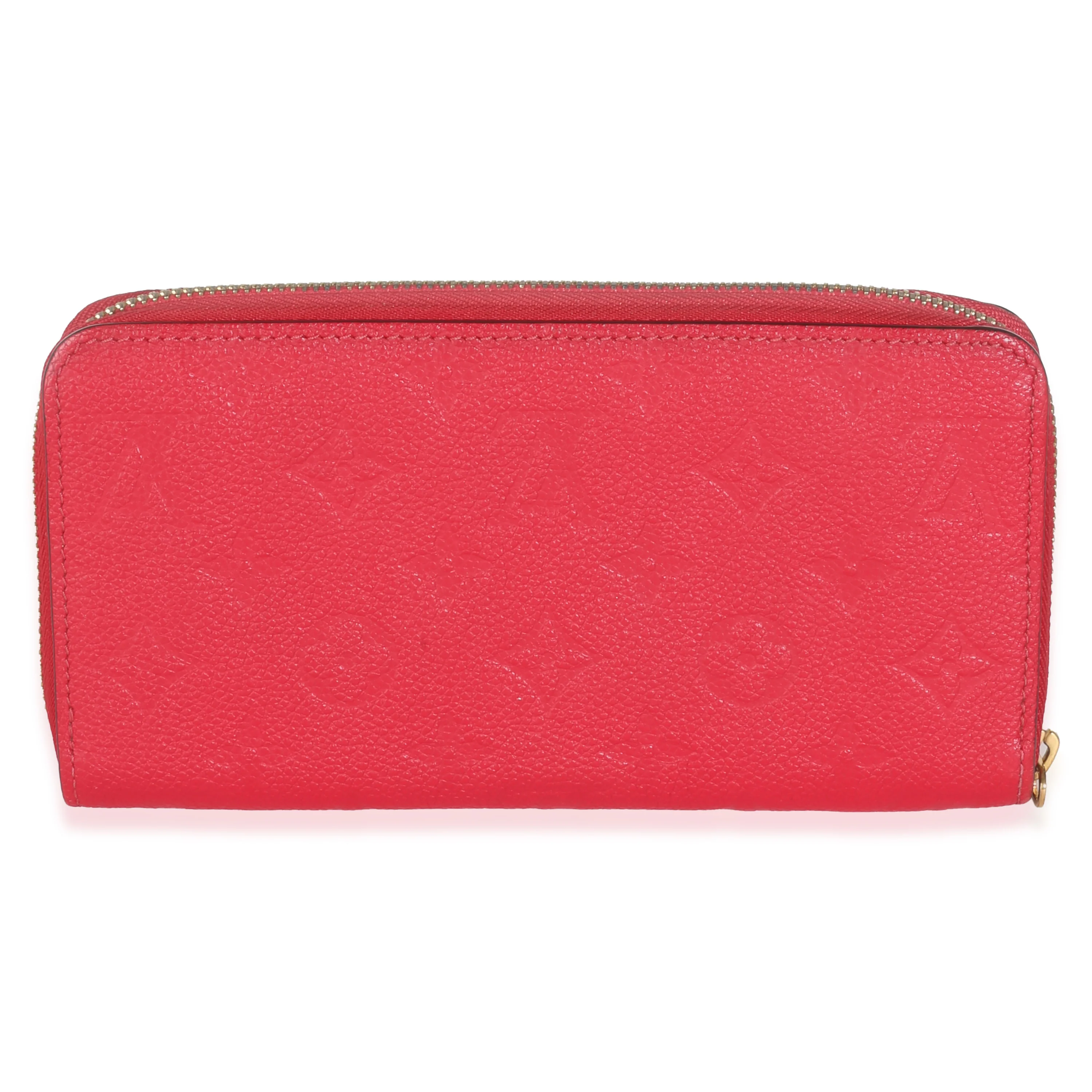 Cerise Monogram Empreinte Zippy Wallet - Image 4