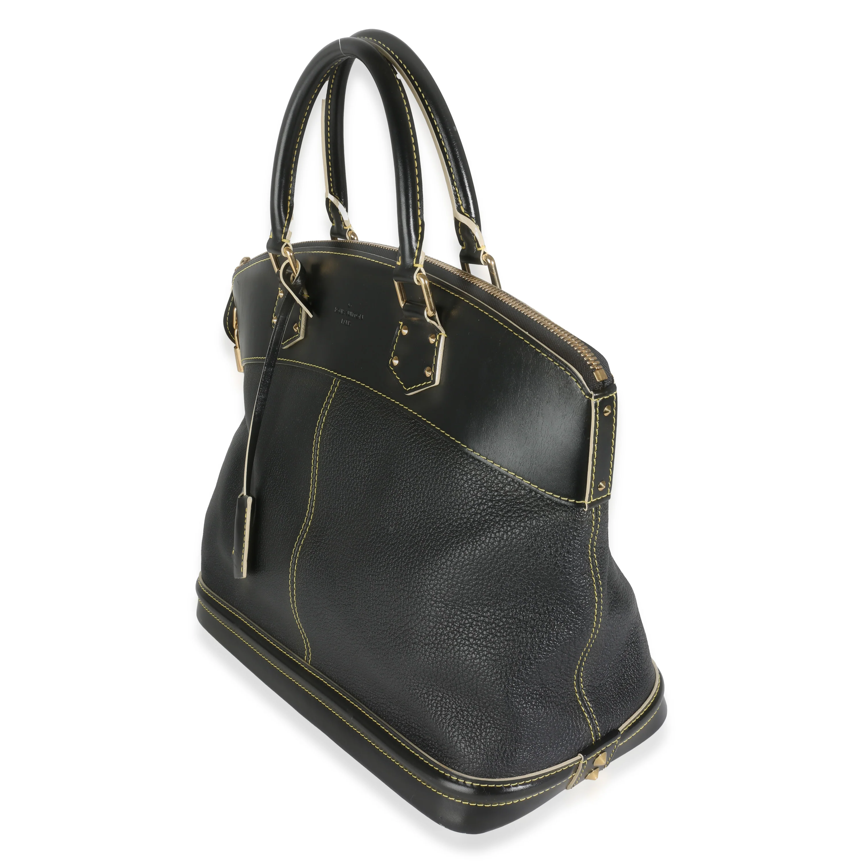 Black Leather Suhali Lockit MM - Image 2