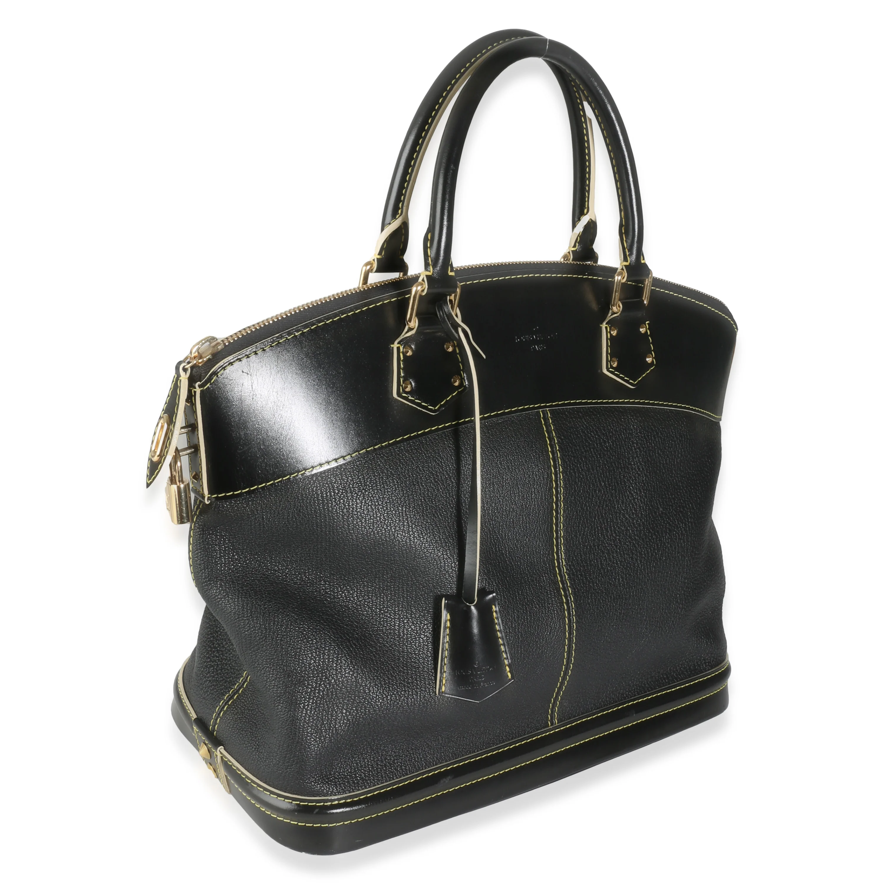 Black Leather Suhali Lockit MM - Image 3