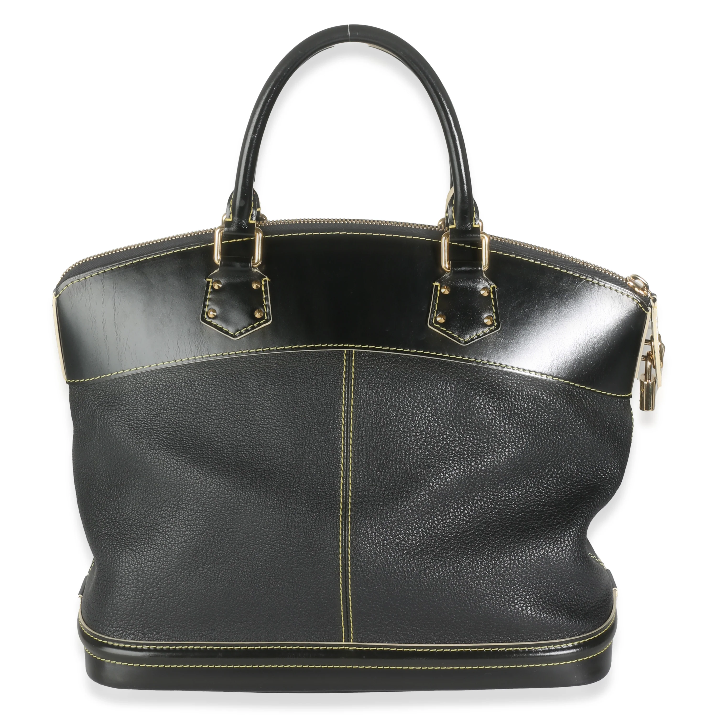 Black Leather Suhali Lockit MM - Image 4