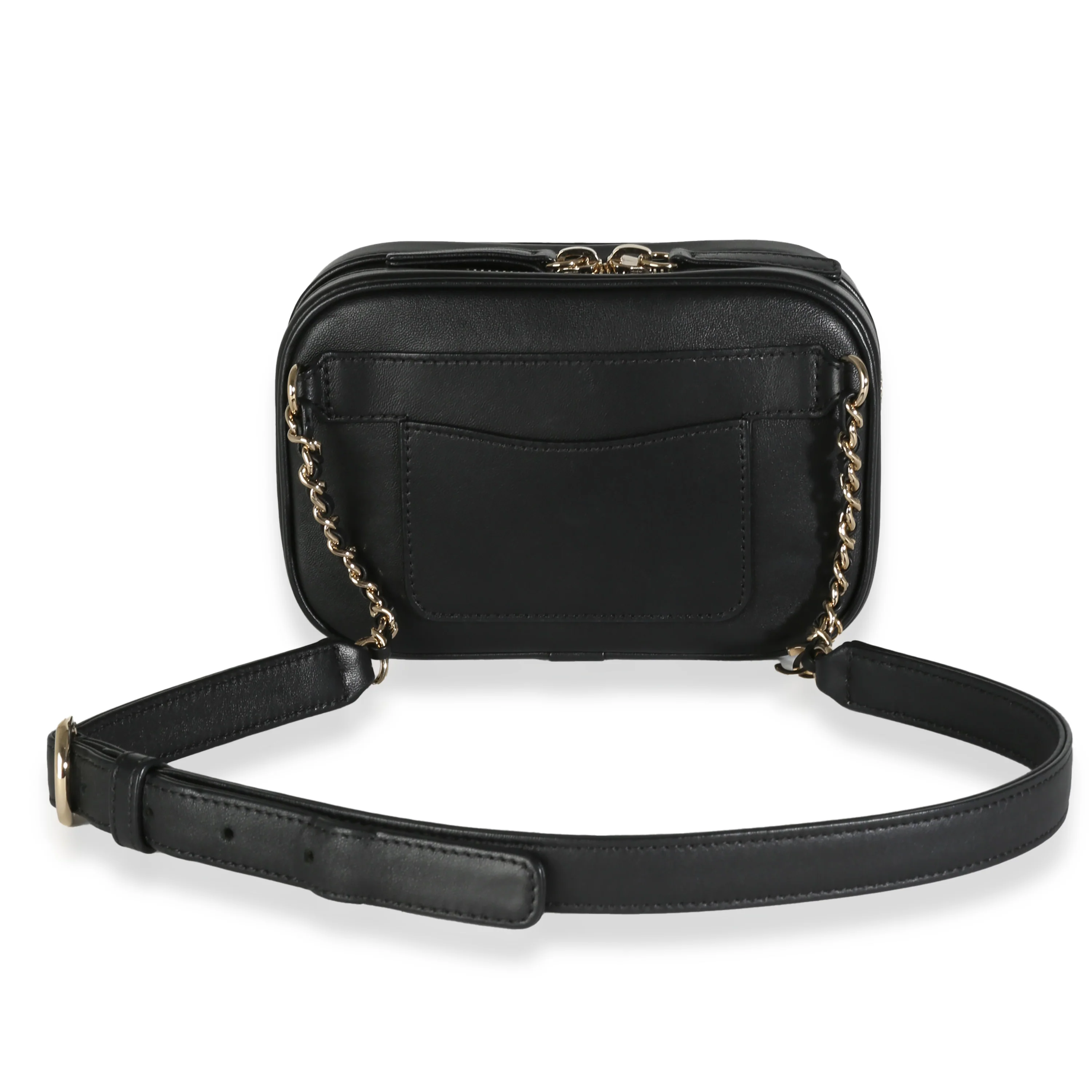 Black Lambskin CC Mania Camera Waist Bag - Image 4