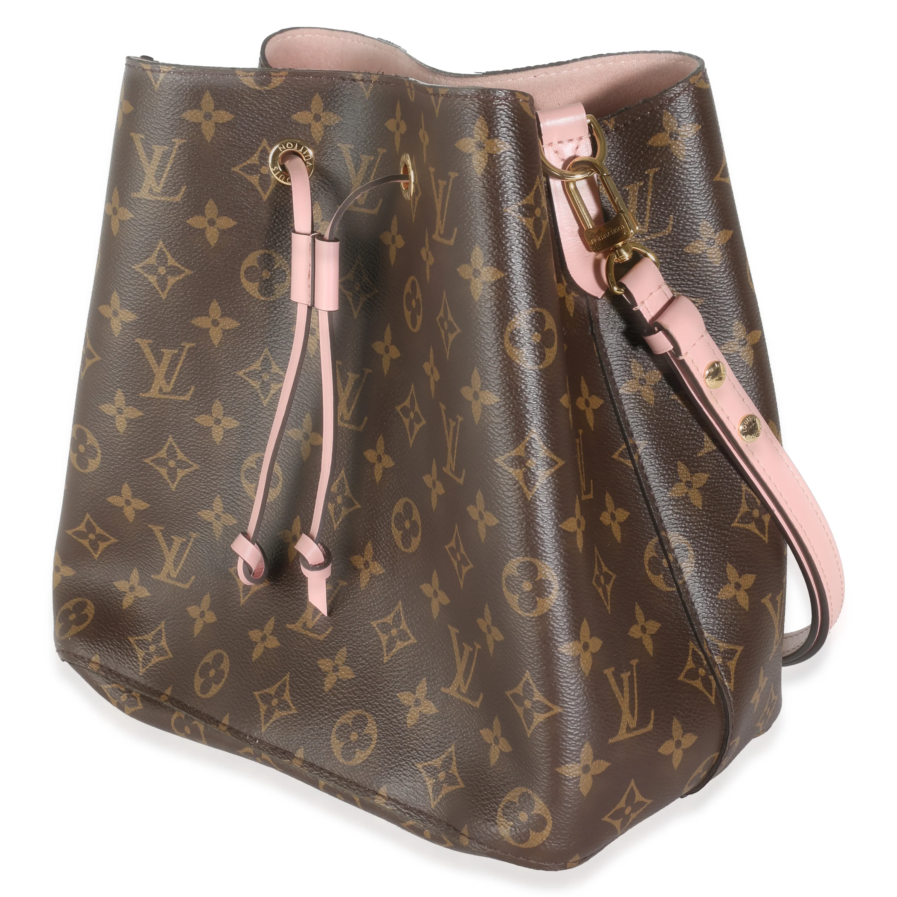 Rose Poudre Monogram Canvas Neonoe MM - Image 2