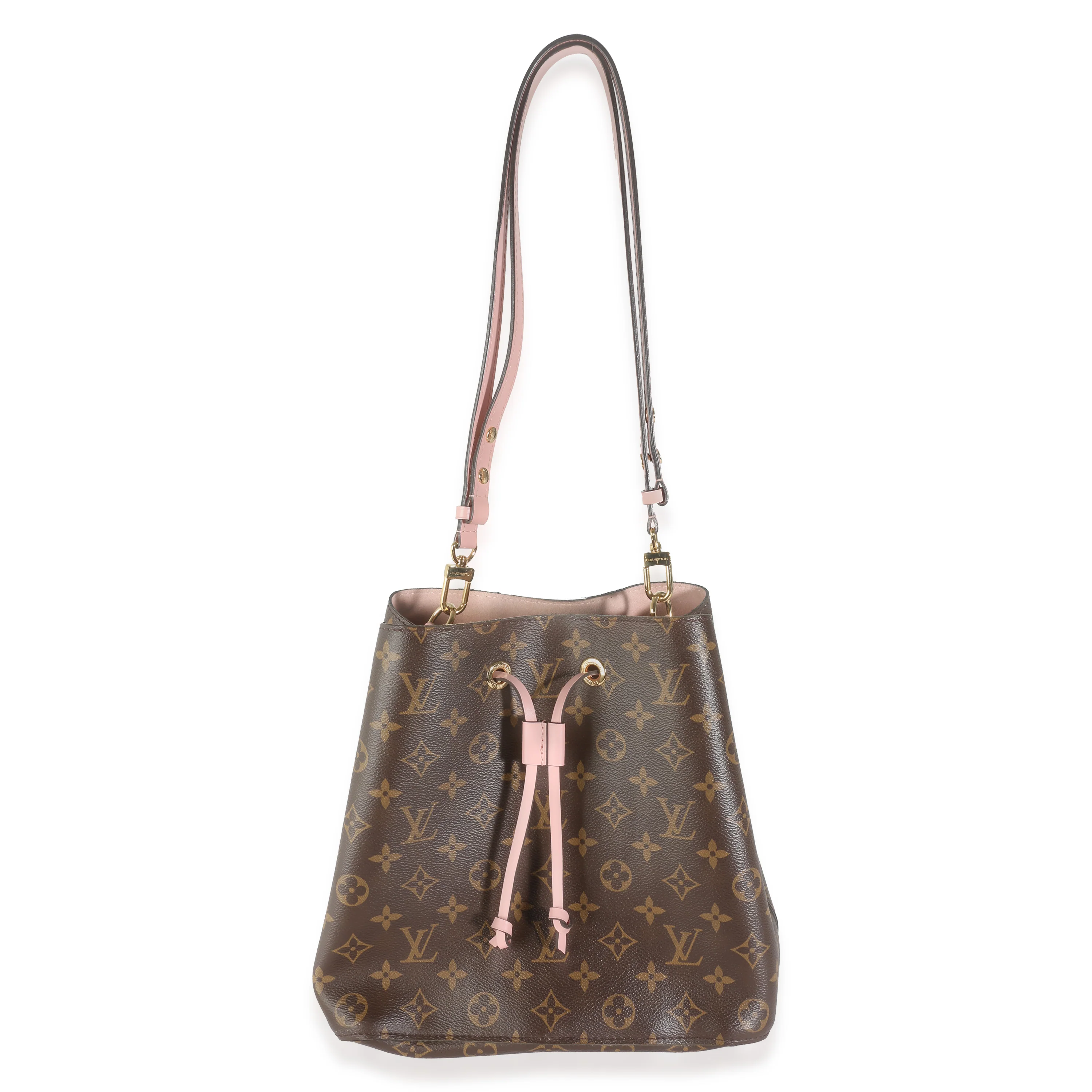 Rose Poudre Monogram Canvas Neonoe MM - Image 5