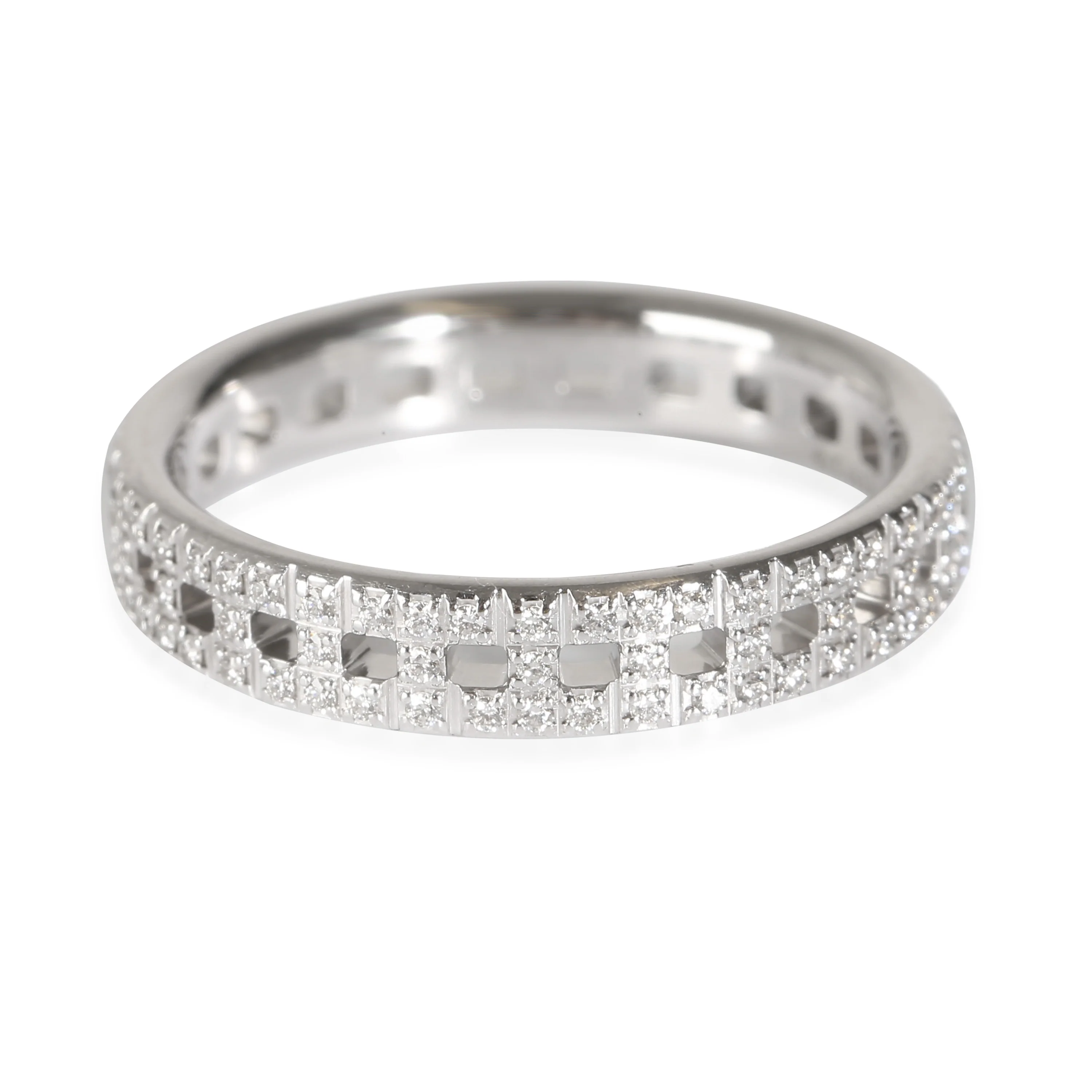 Tiffany True Band in 18k White Gold 0.23 CTW - Image 3