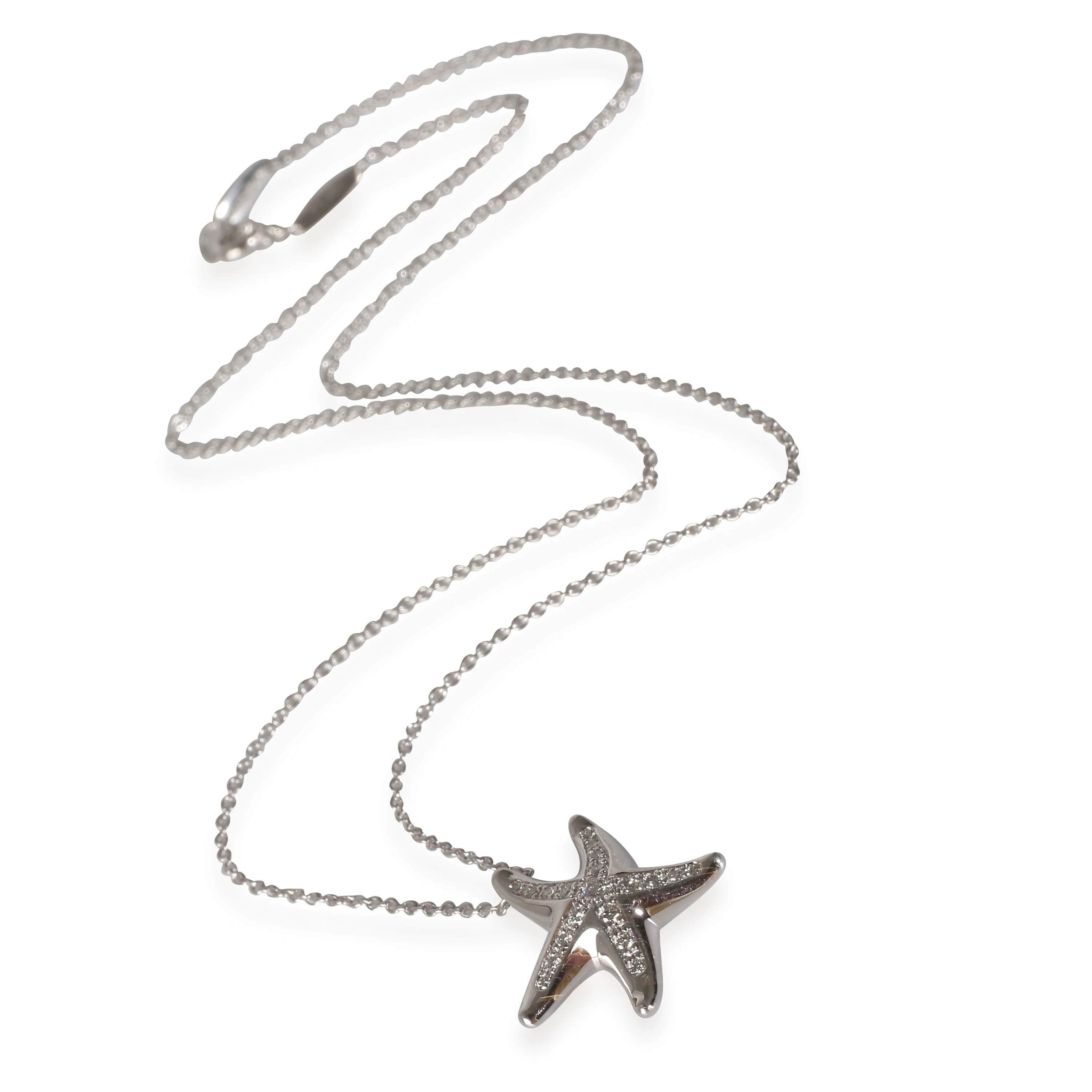 Elsa Peretti Fashion Pendant in  Platinum 0.1 CTW - Image 5