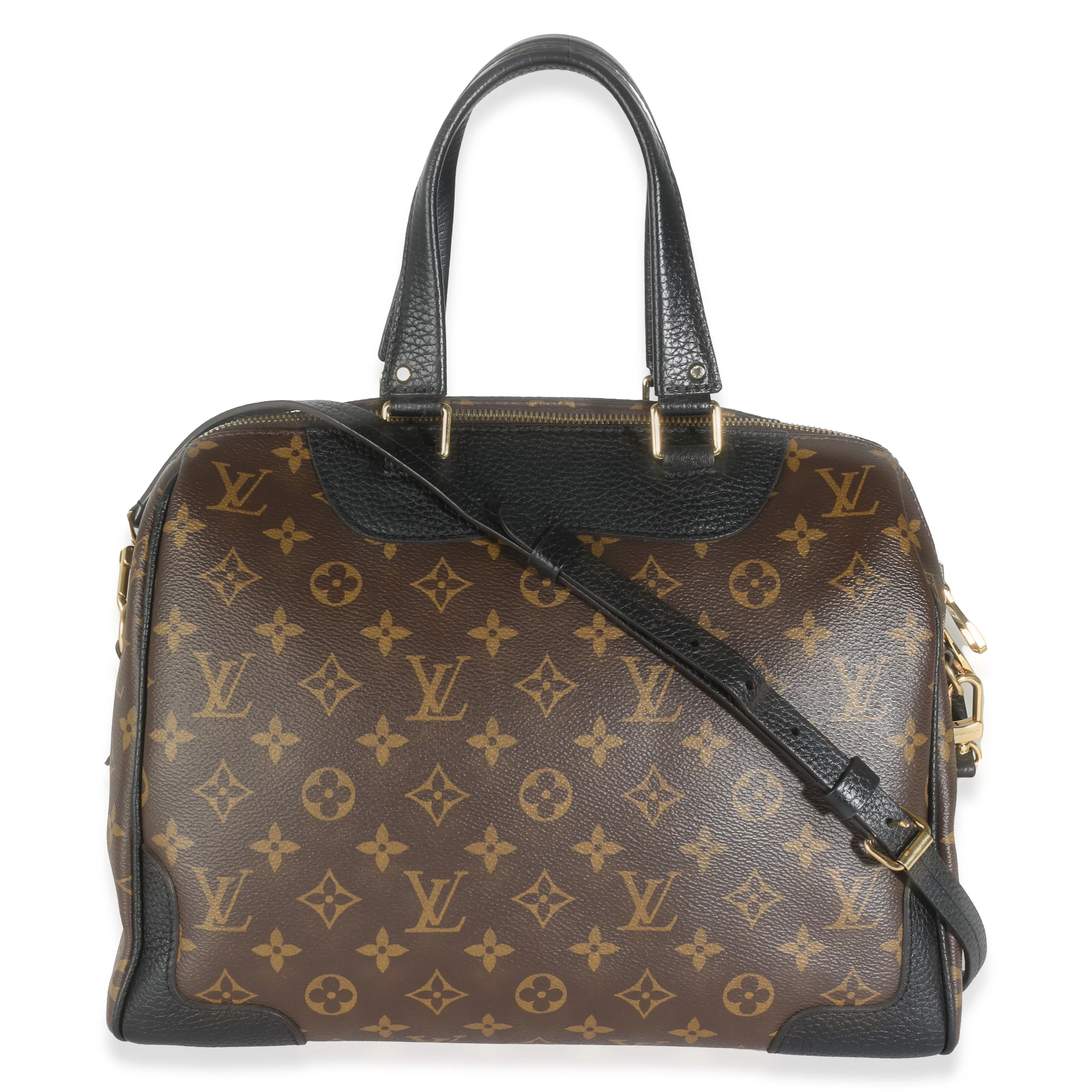 Black Monogram Canvas Retiro NM - Image 4