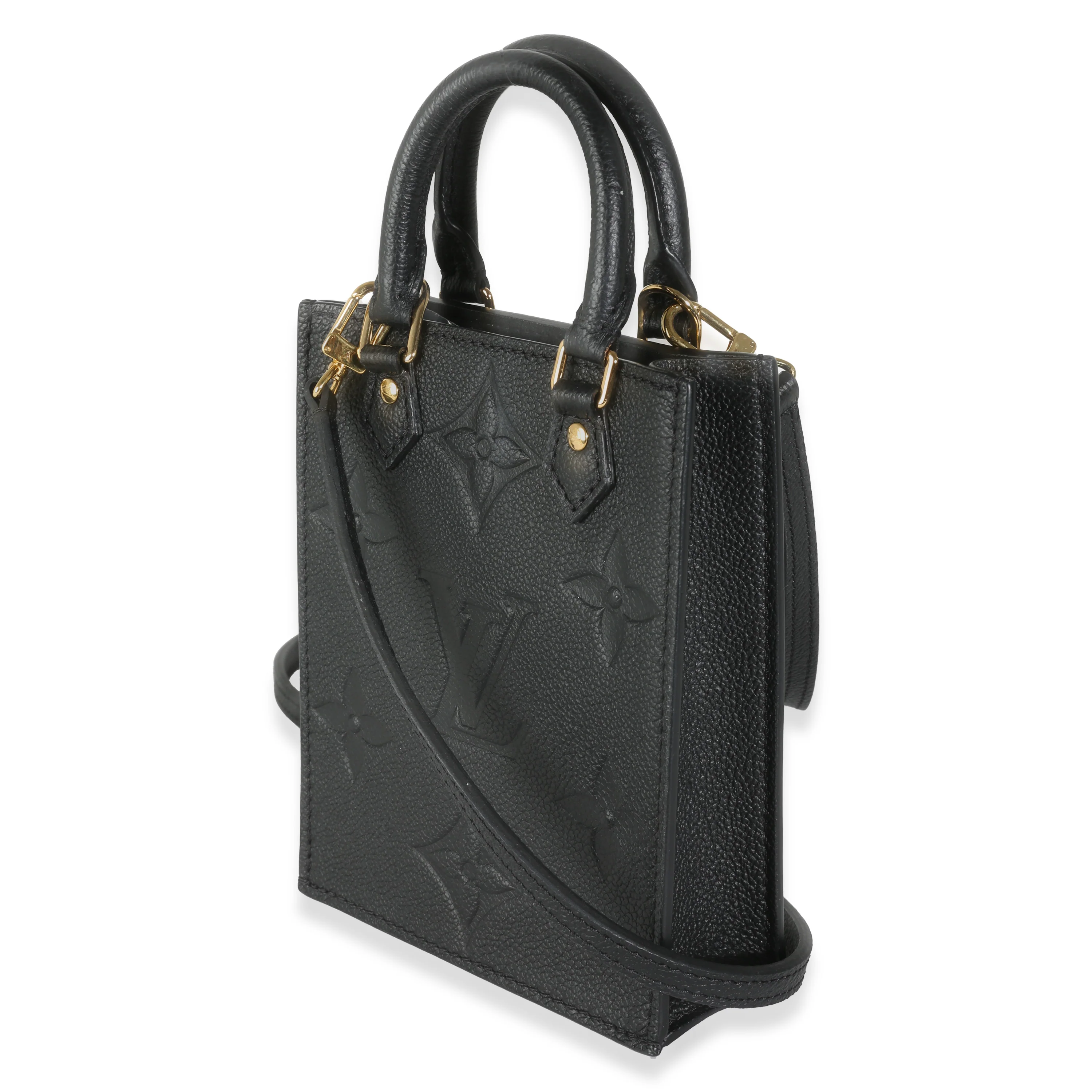 Black Monogram Empreinte Petite Sac Plat - Image 2
