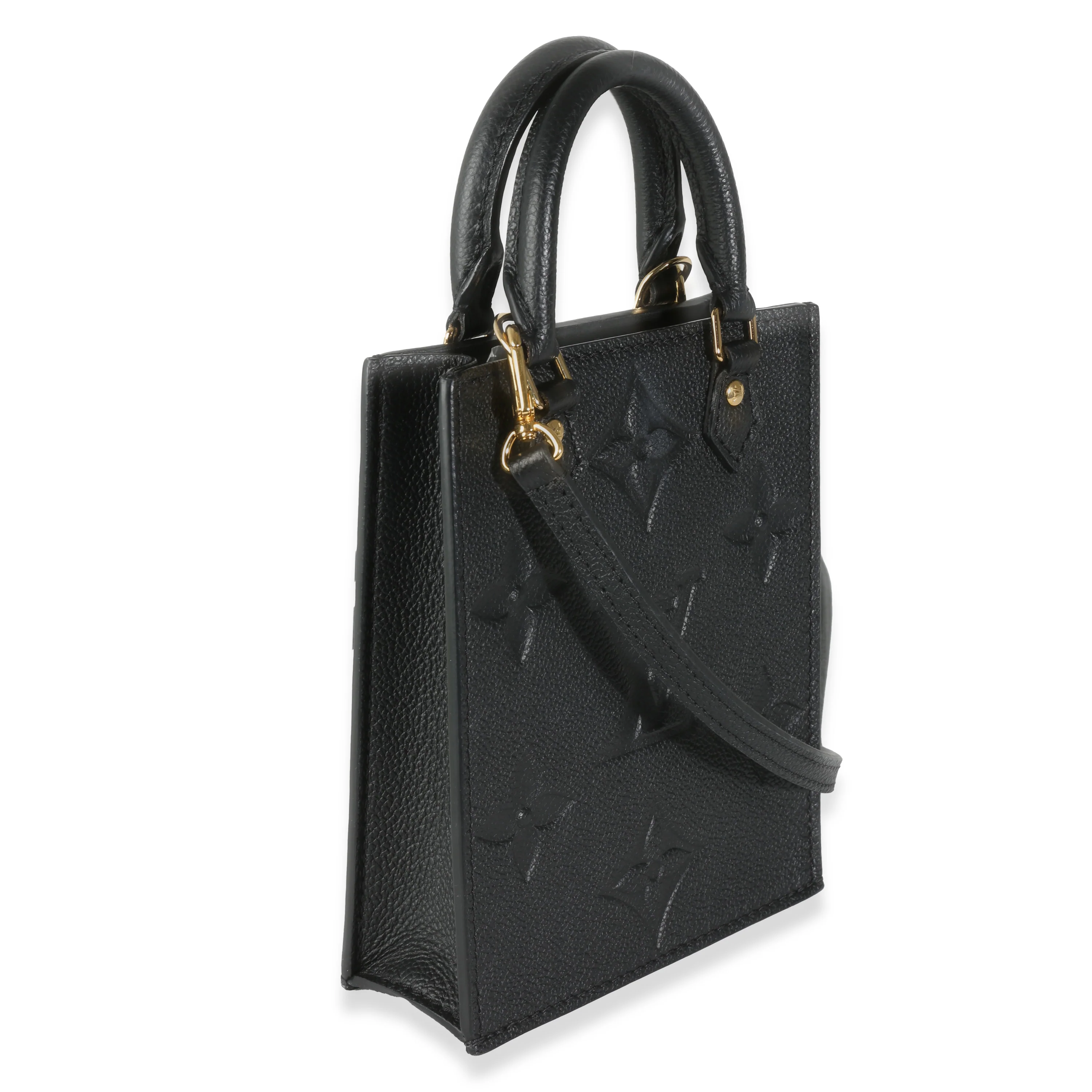 Black Monogram Empreinte Petite Sac Plat - Image 3