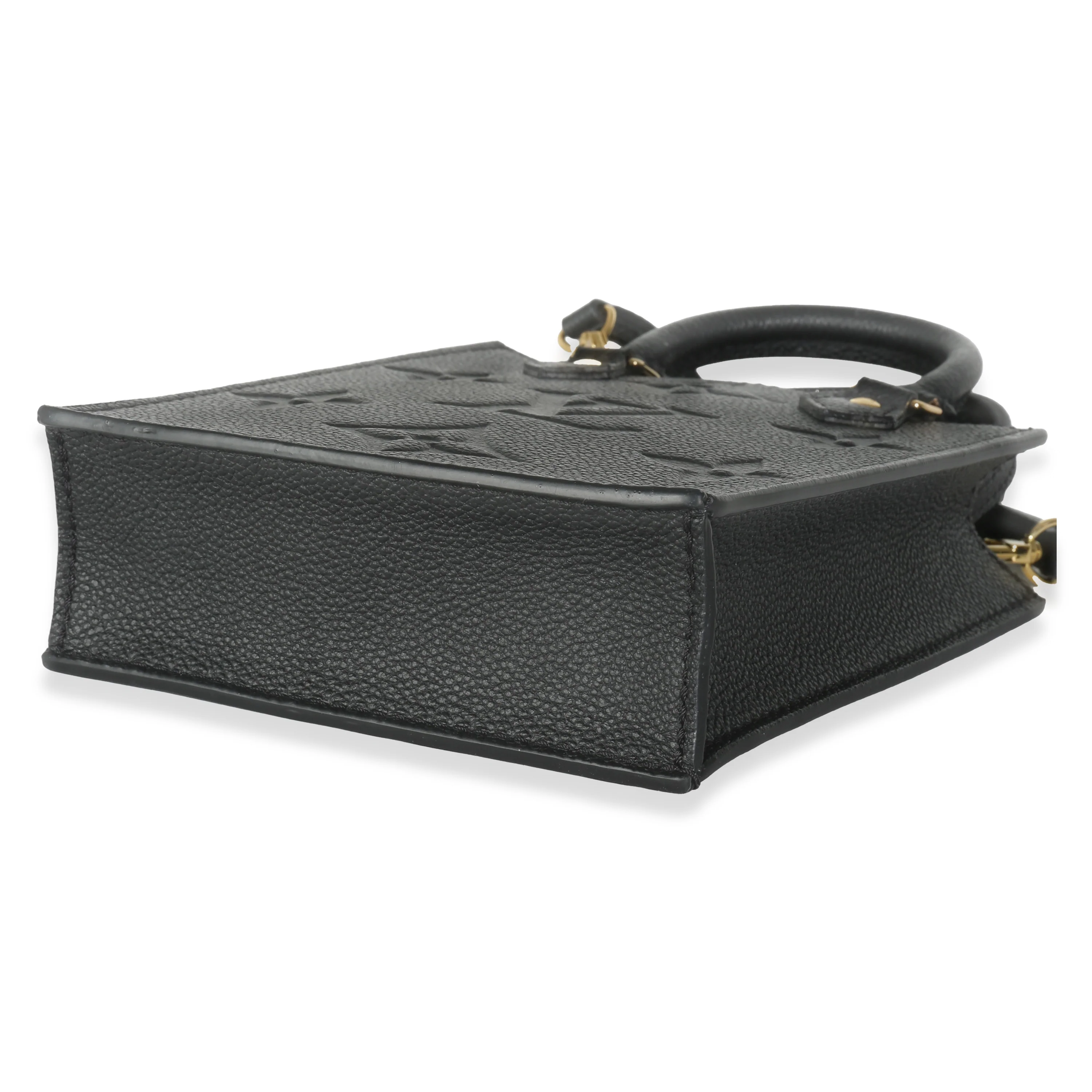Black Monogram Empreinte Petite Sac Plat - Image 6