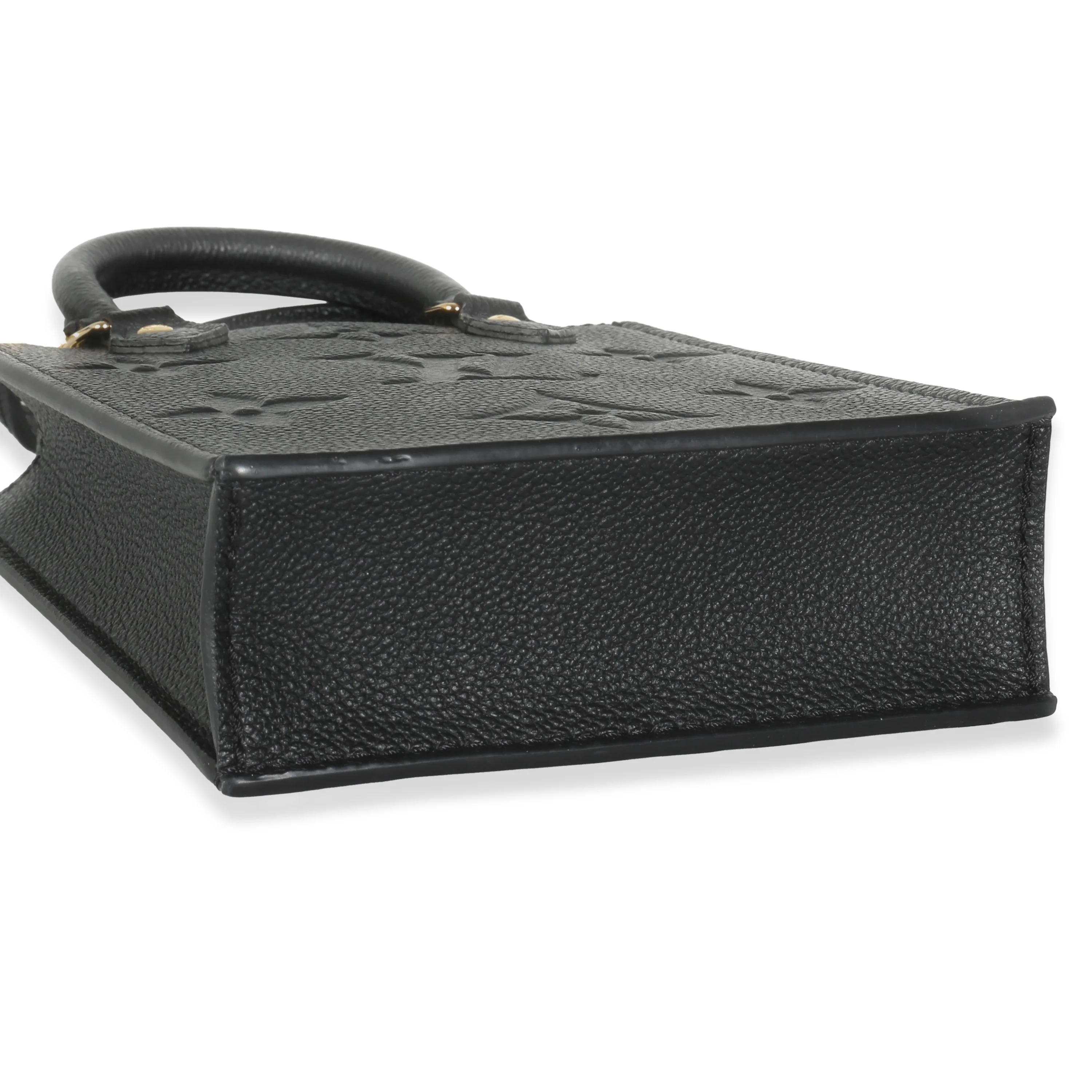 Black Monogram Empreinte Petite Sac Plat - Image 8